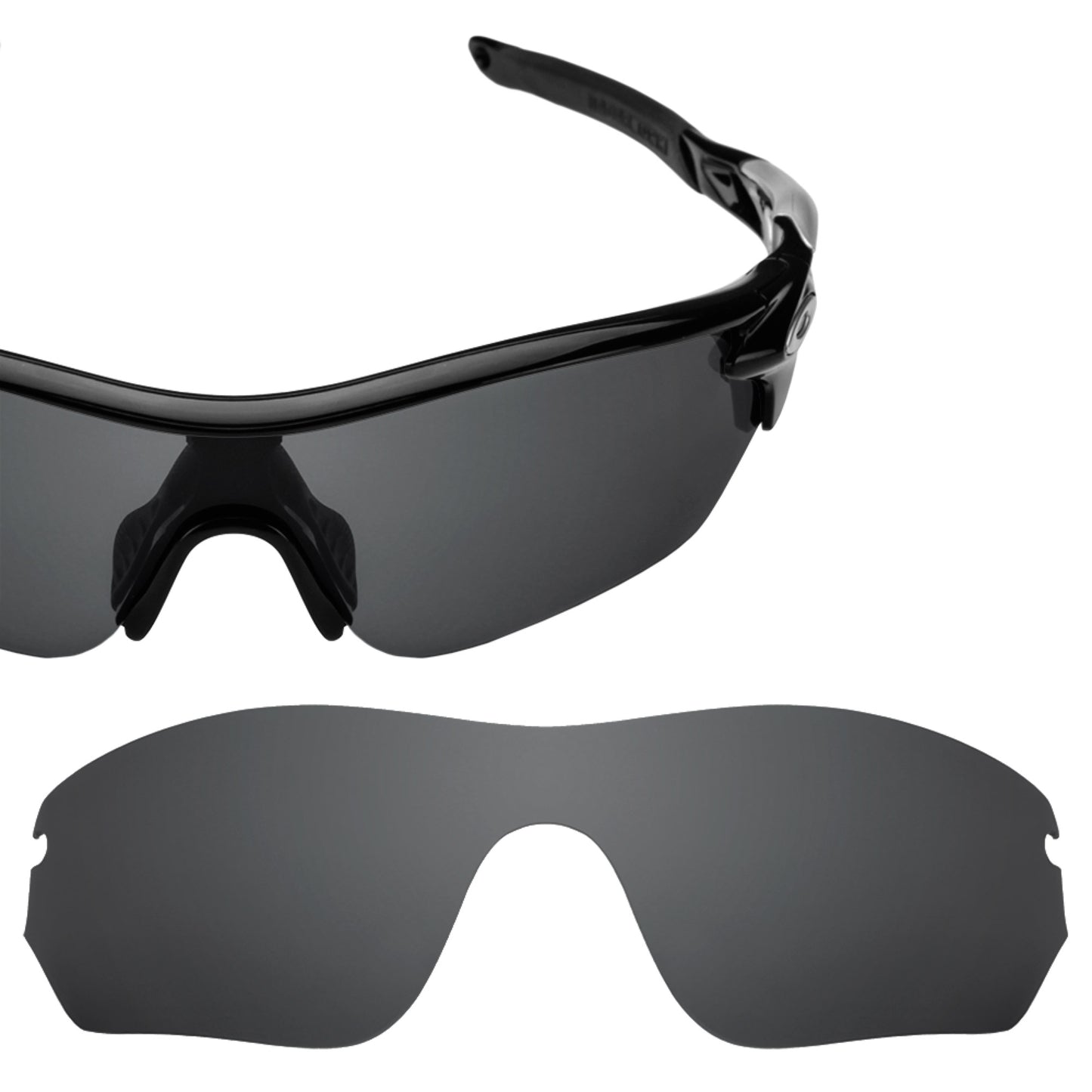 Revant replacement lenses for Oakley Radarlock Edge Stealth Black