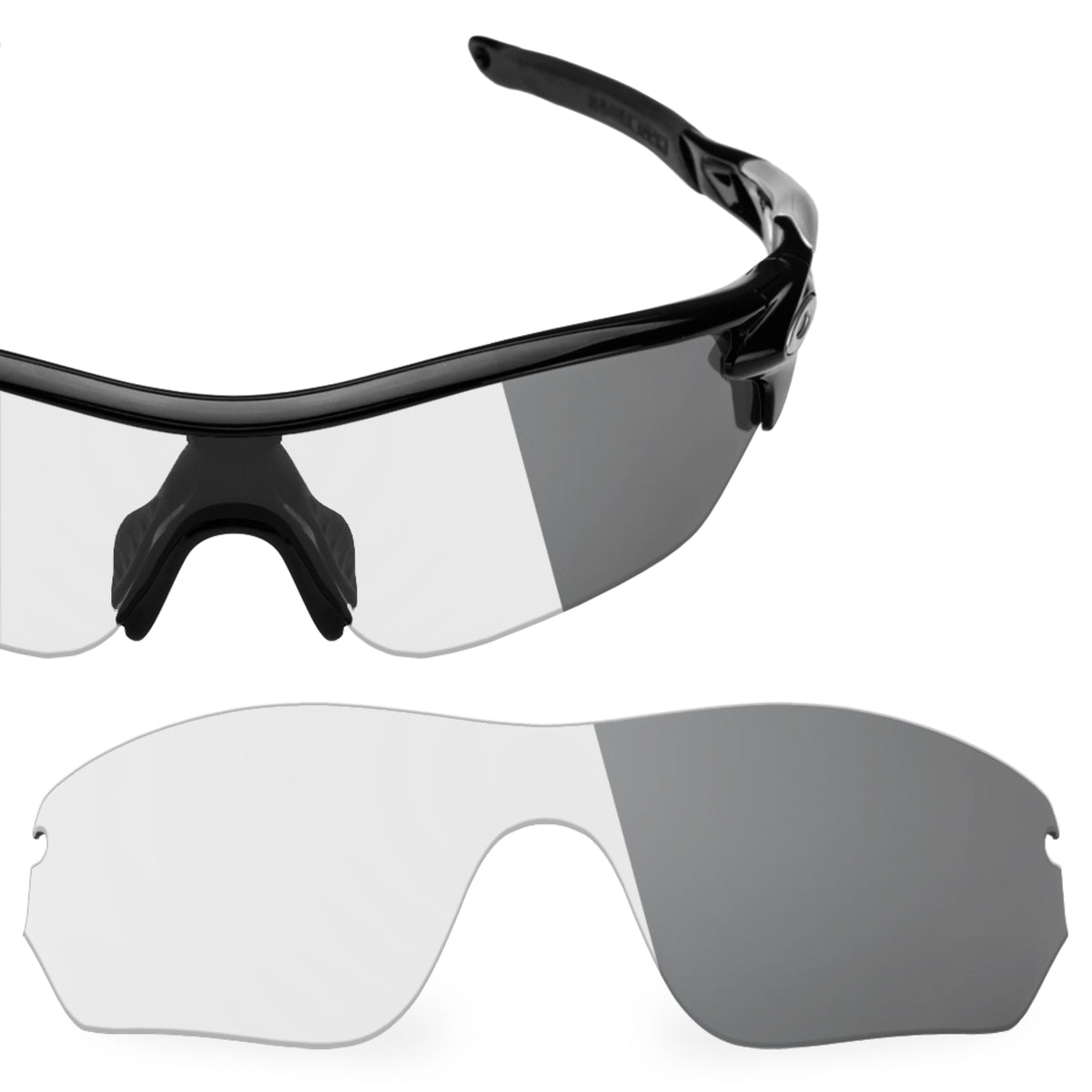revant optics lenses oakley radarlock edge stealth black photochromic 1