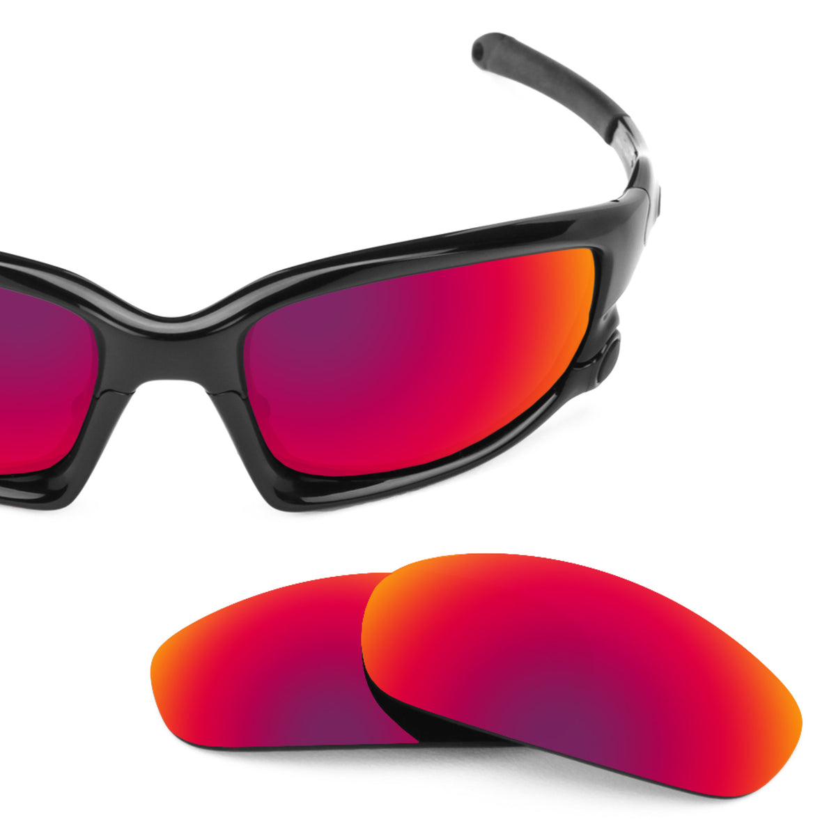 Revant replacement lenses for Oakley Split Jacket Low Bridge Fit Midnight Sun