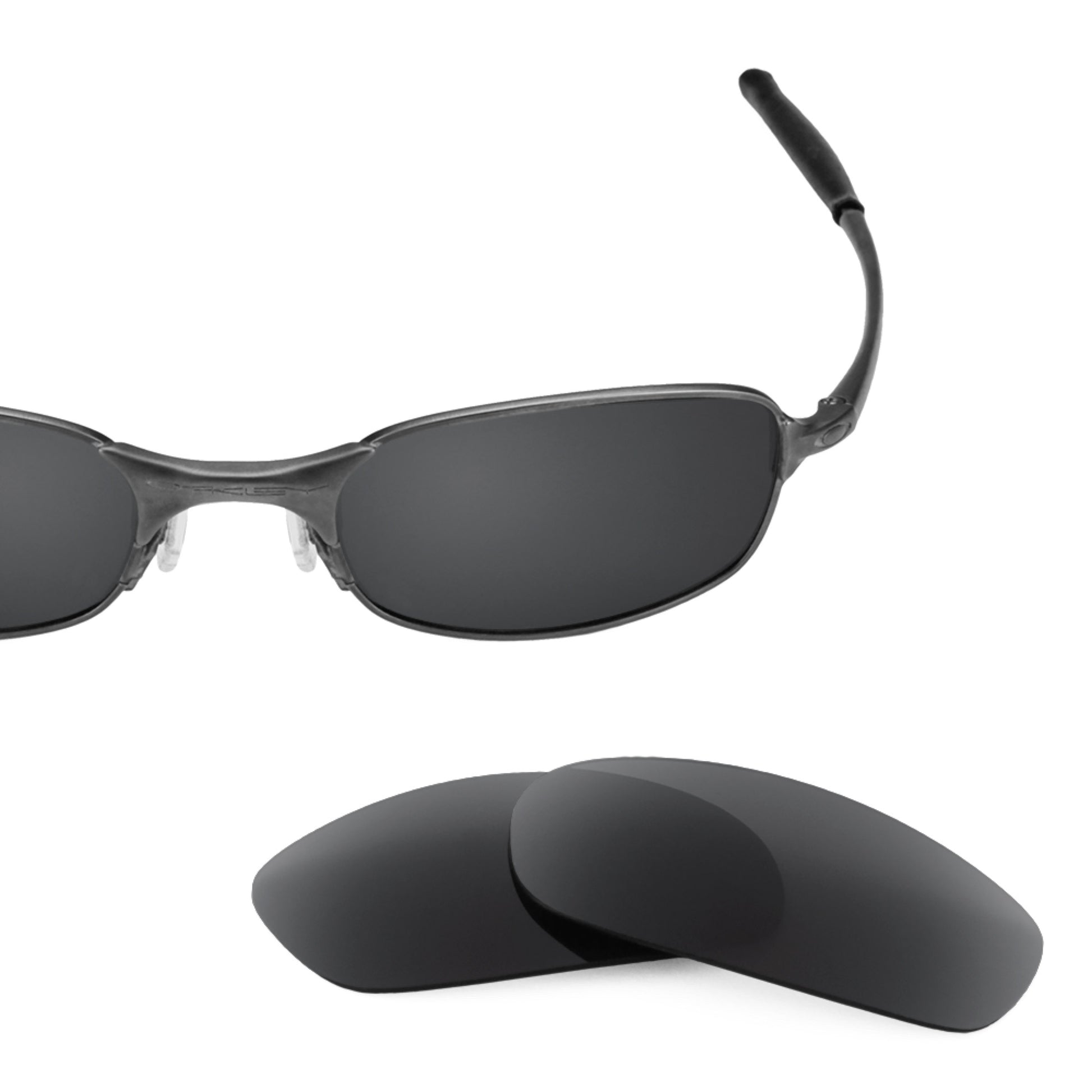 Revant replacement lenses for Oakley Square Wire 2 Stealth Black