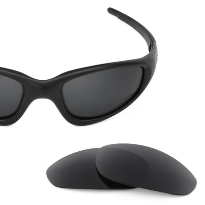Revant replacement lenses for Oakley Straight Jacket 1999 Stealth Black