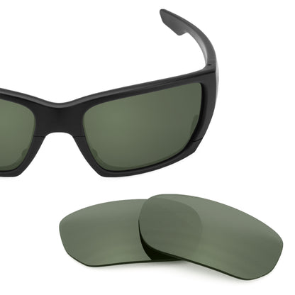 Revant replacement lenses for Oakley Style Switch Gray Green