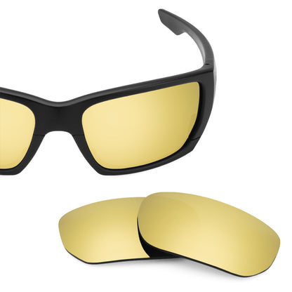 Revant replacement lenses for Oakley Style Switch Low Bridge Fit Flare Gold