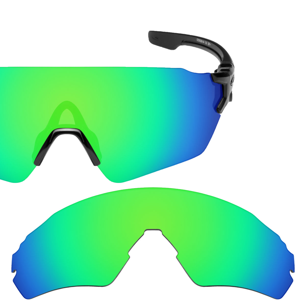 Revant replacement lenses for Oakley Tombstone Spoil Emerald Green