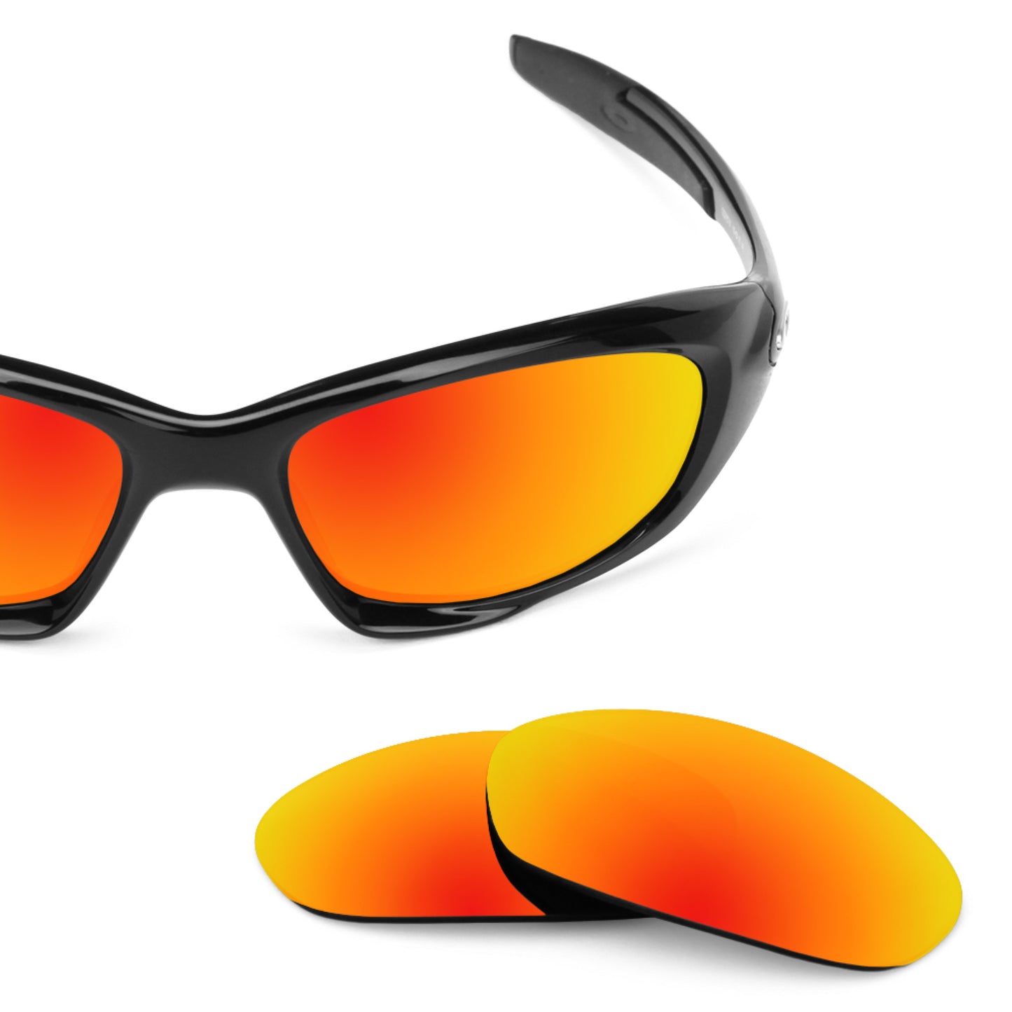 Revant replacement lenses for Oakley Twenty Xx 2012 Fire Red