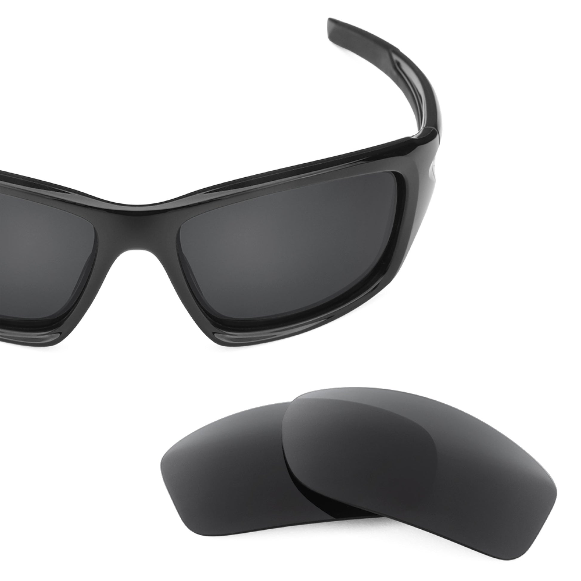 Revant replacement lenses for Oakley Valve Stealth Black