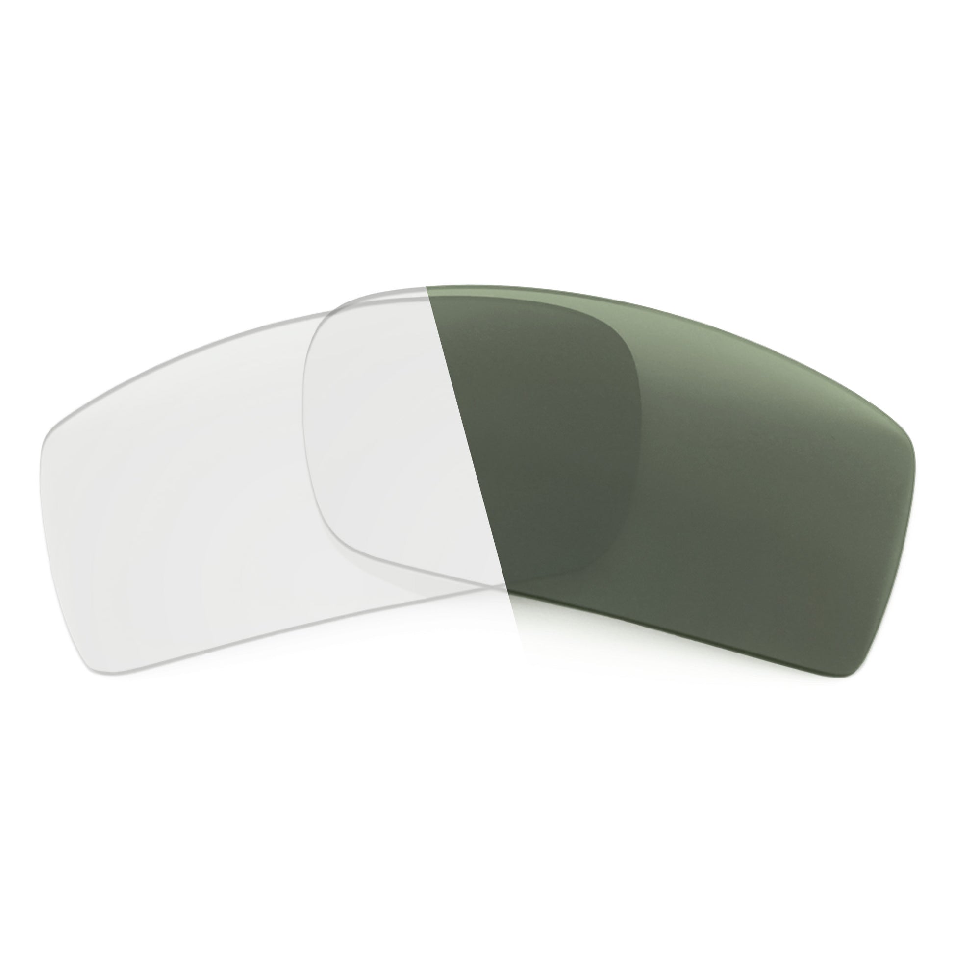 revant optics lenses rectangle gray green photochromic 2