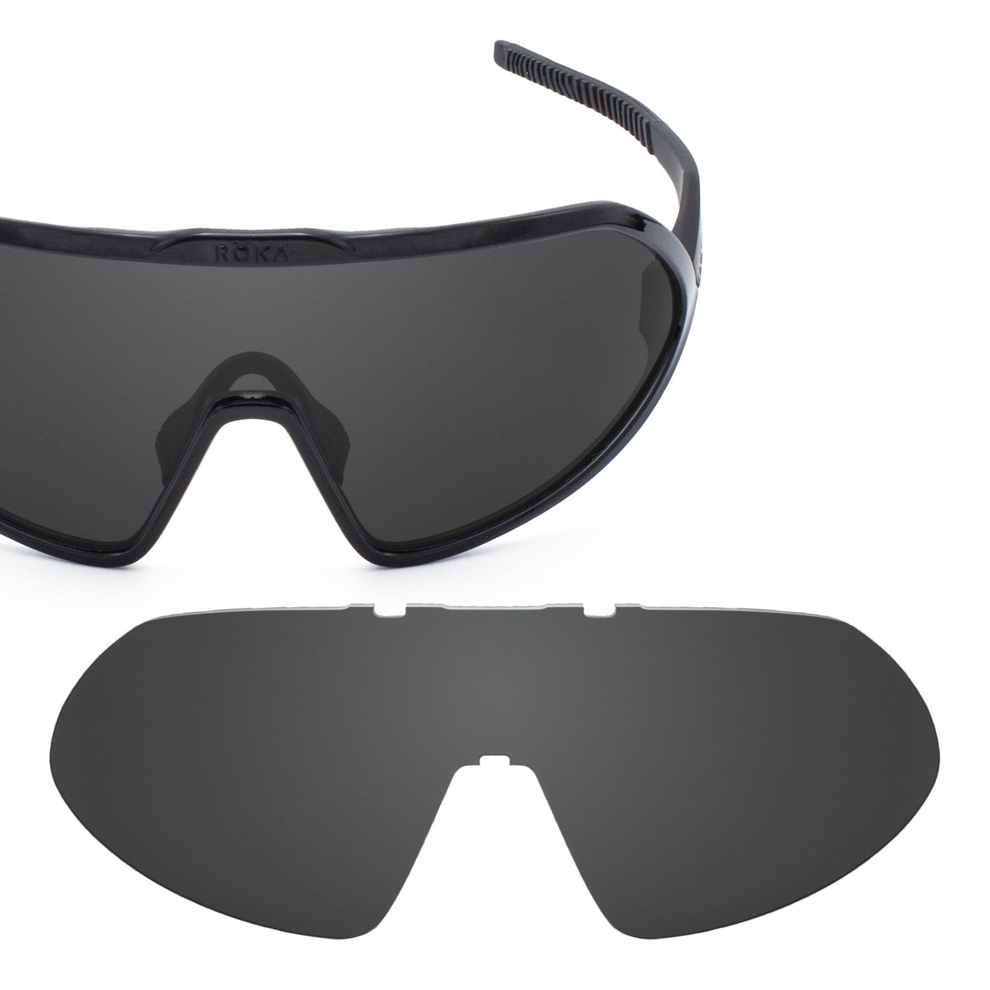 Revant replacement lenses for Roka Matador Stealth Black