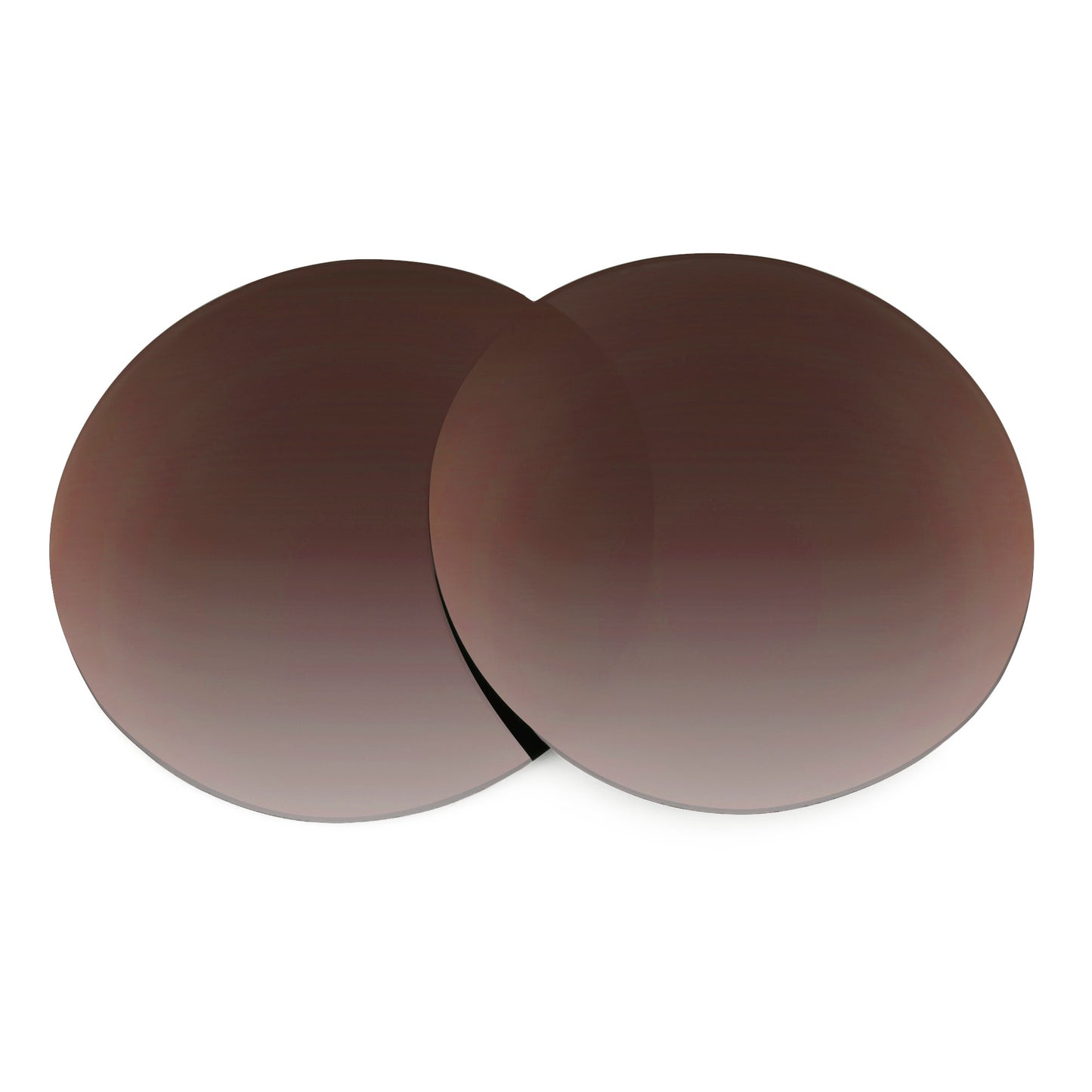 revant optics lenses round dark brown gradient non polarized 2