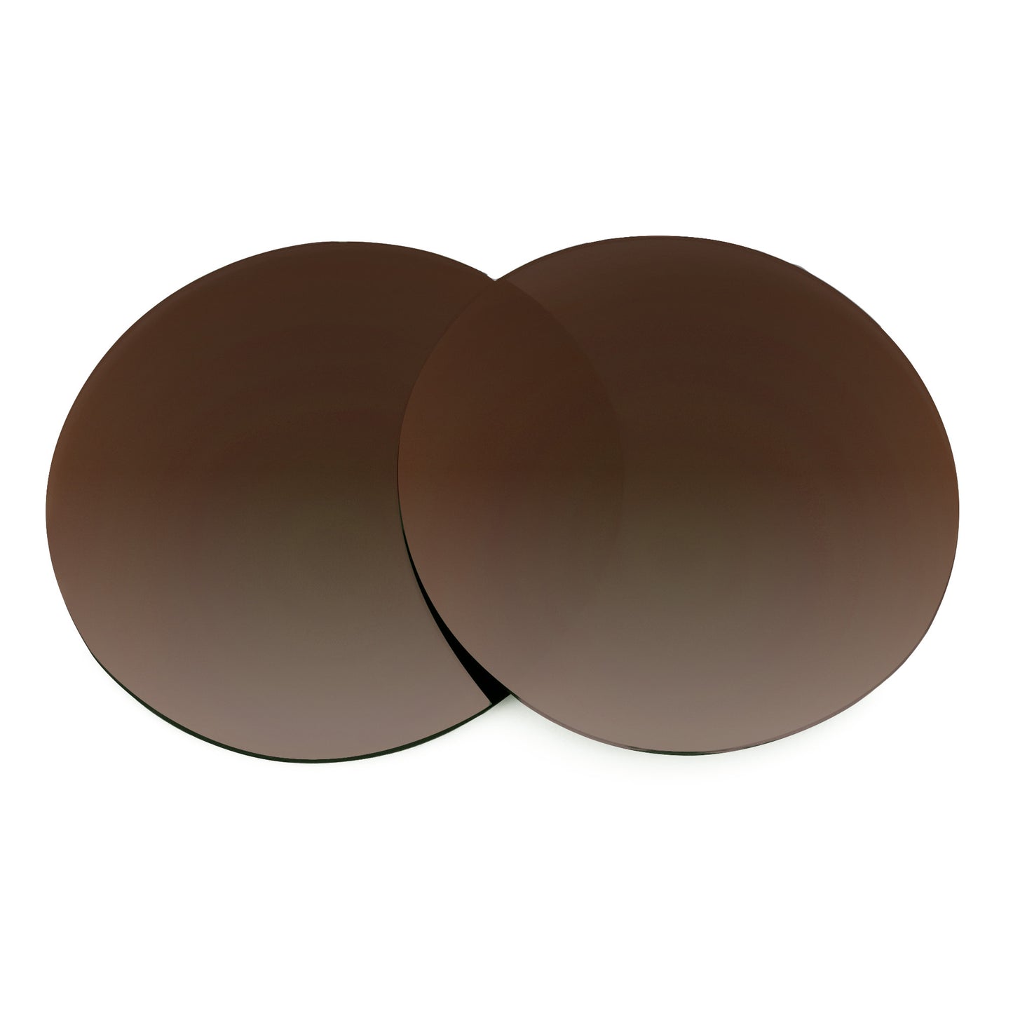 revant optics lenses round dark brown gradient polarized 2