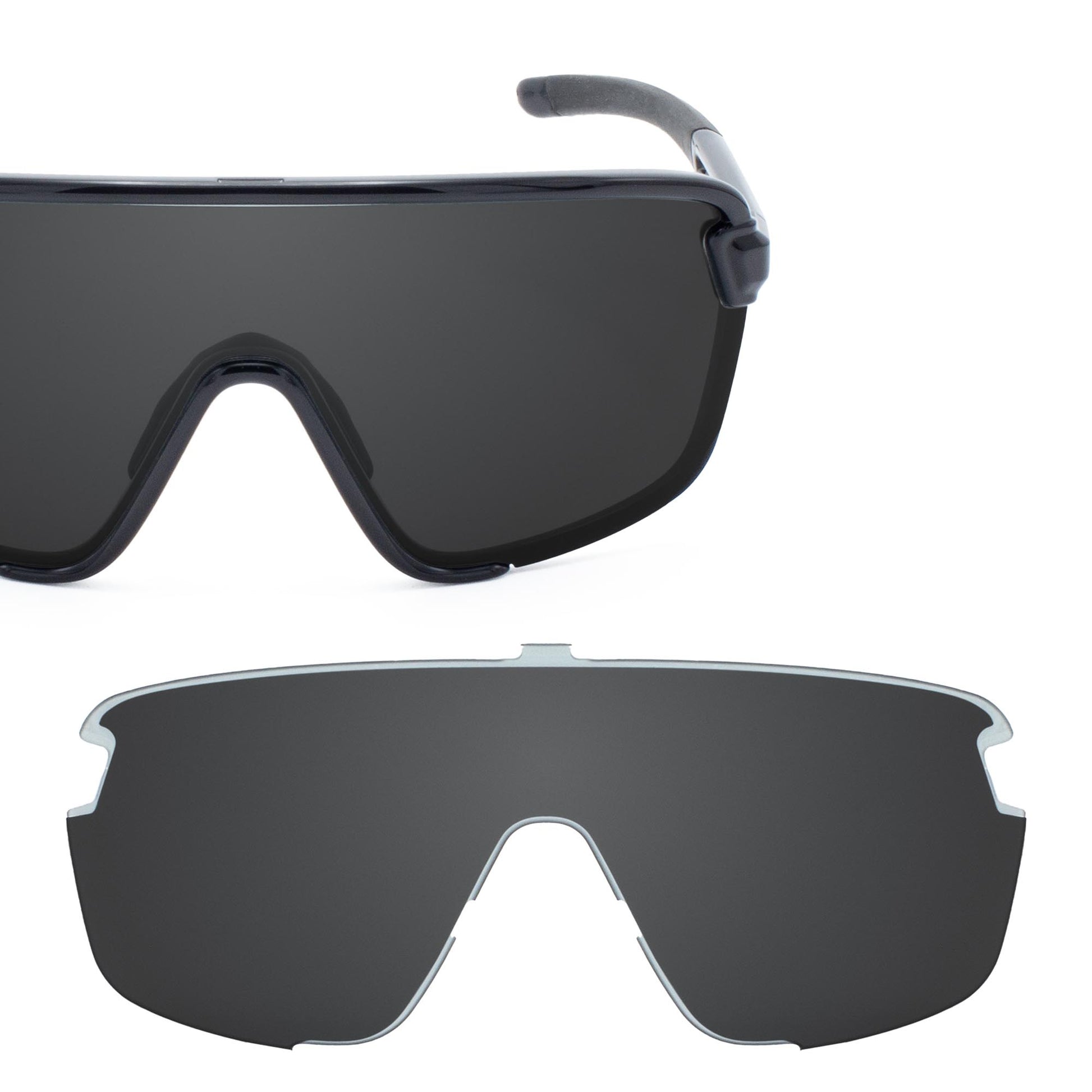 Revant replacement lenses for Smith Bobcat Stealth Black