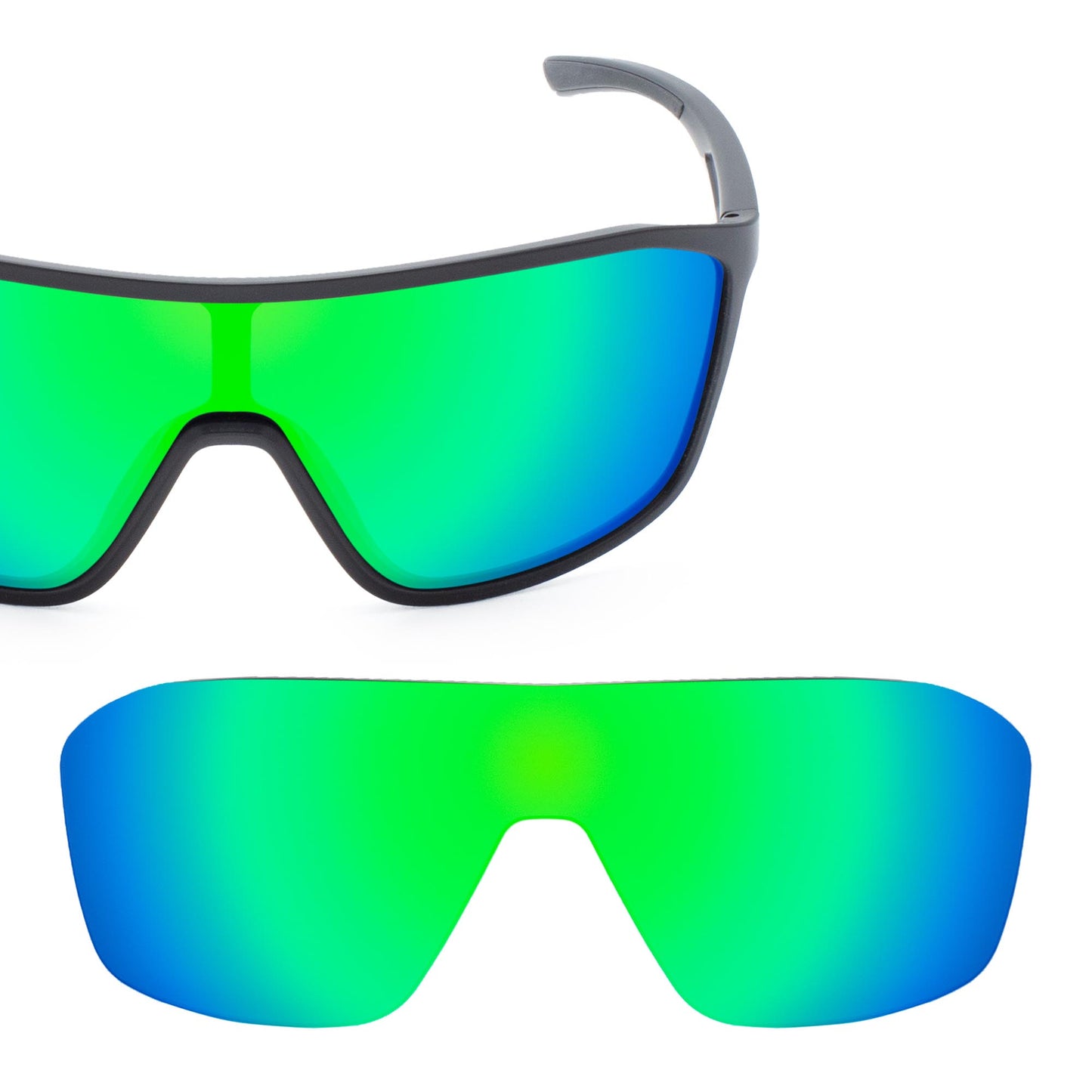 Revant replacement lenses for Smith Boomtown Emerald Green