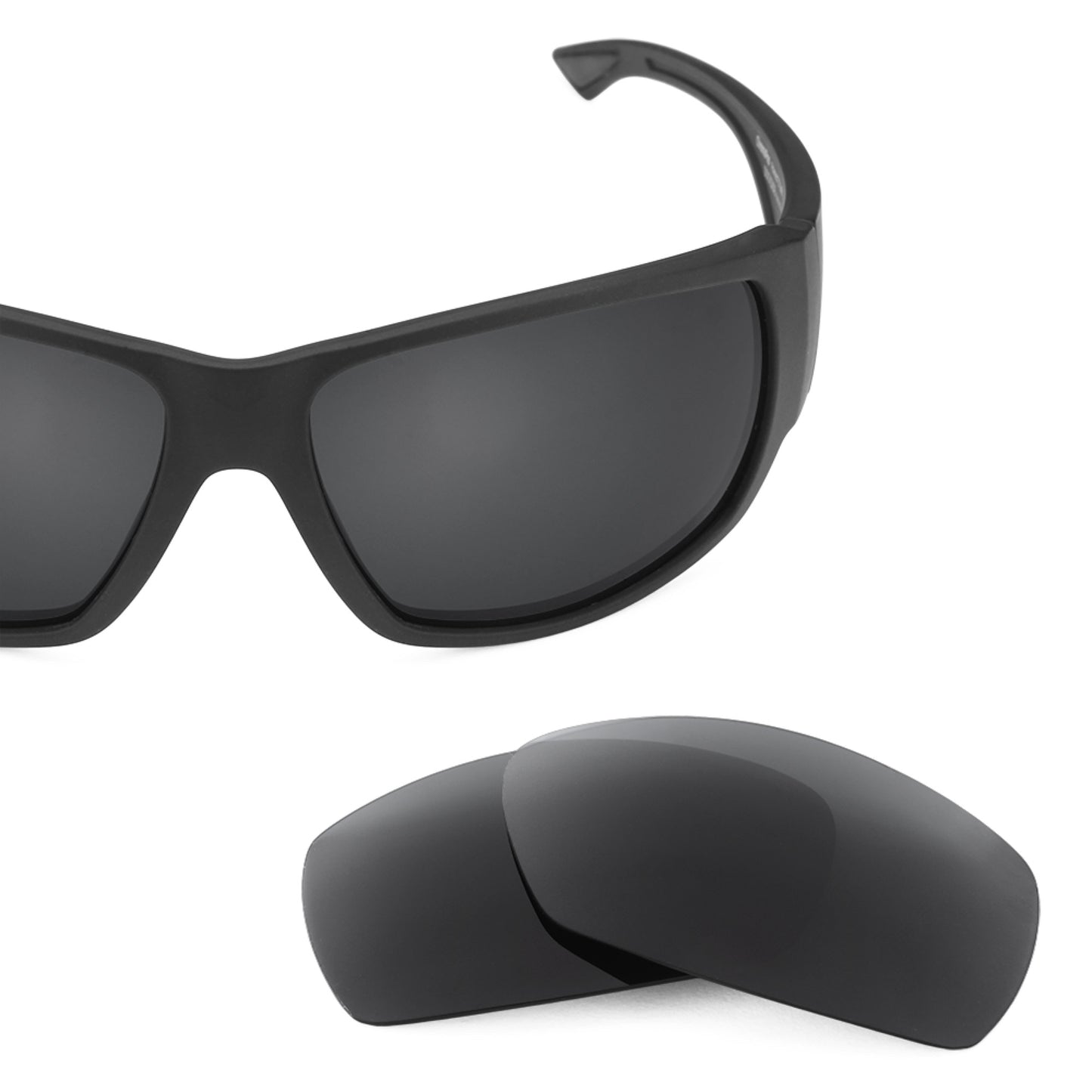 Revant replacement lenses for Smith Dockside Stealth Black