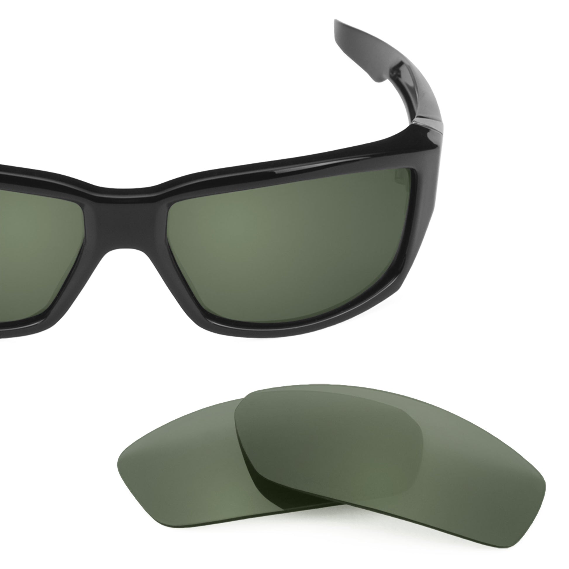 Revant replacement lenses for Spy Optic Dirty Mo 59mm Gray Green