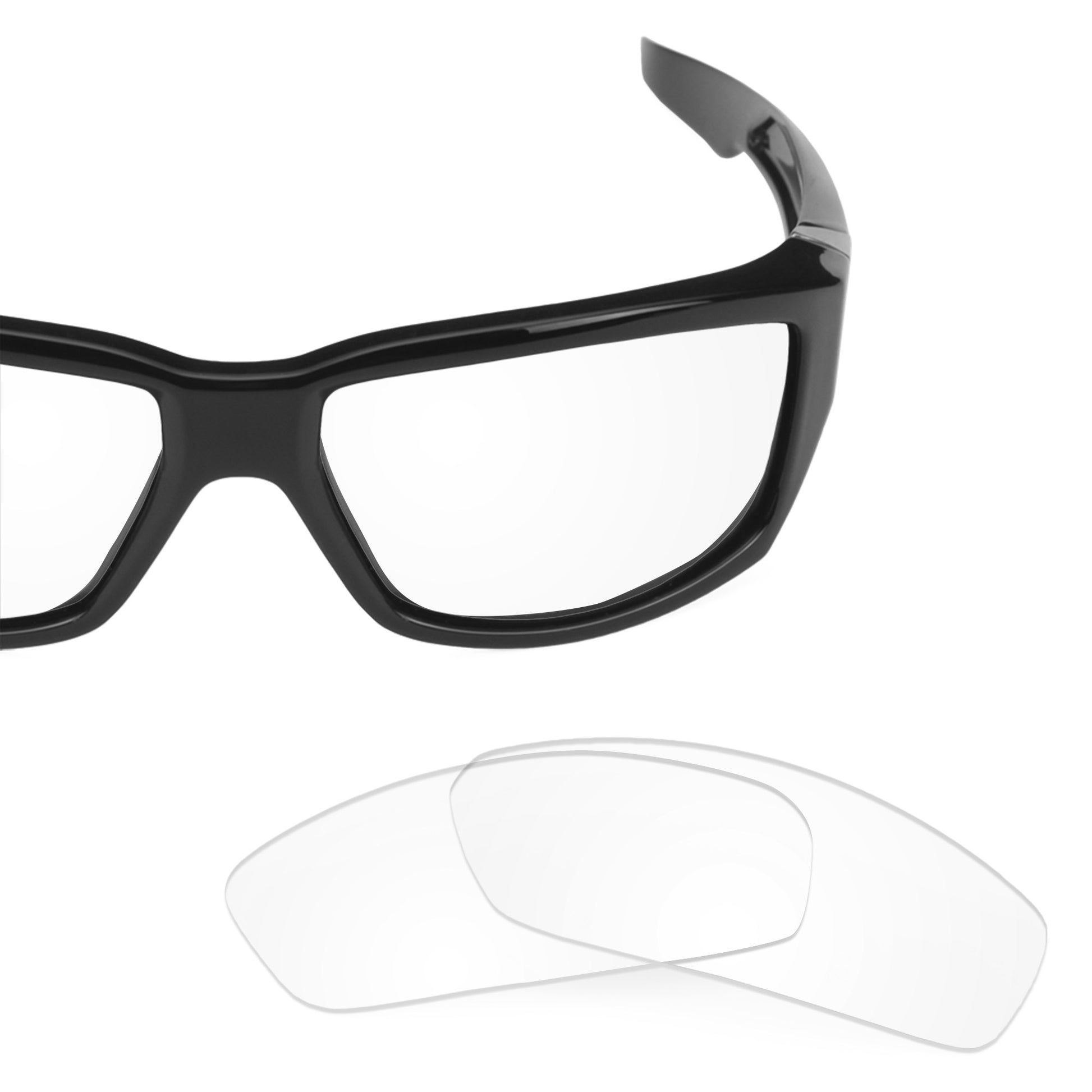Revant replacement lenses for Spy Optic Dirty Mo 61mm Crystal Clear