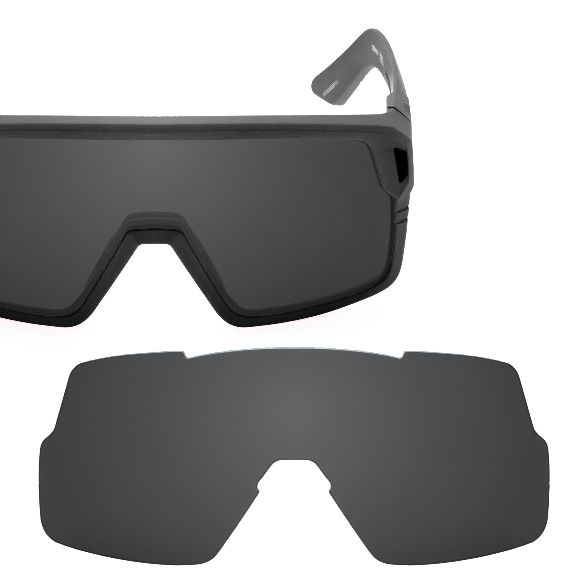 spy goggles replacement lenses Spy Optic Monolith Standard Stealth Black Replacement Lenses by Revant Optics