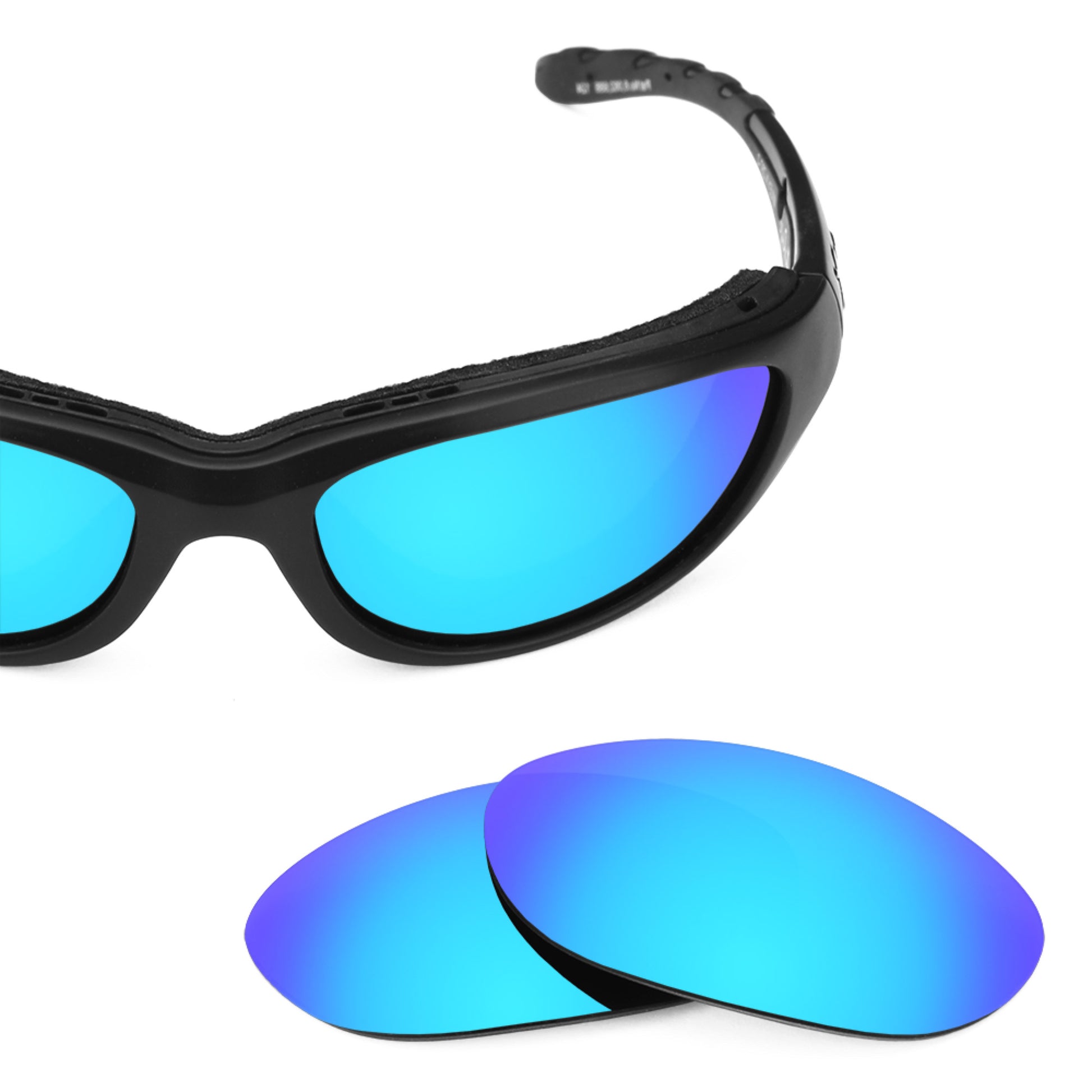 Revant replacement lenses for Wiley X Airrage Ice Blue