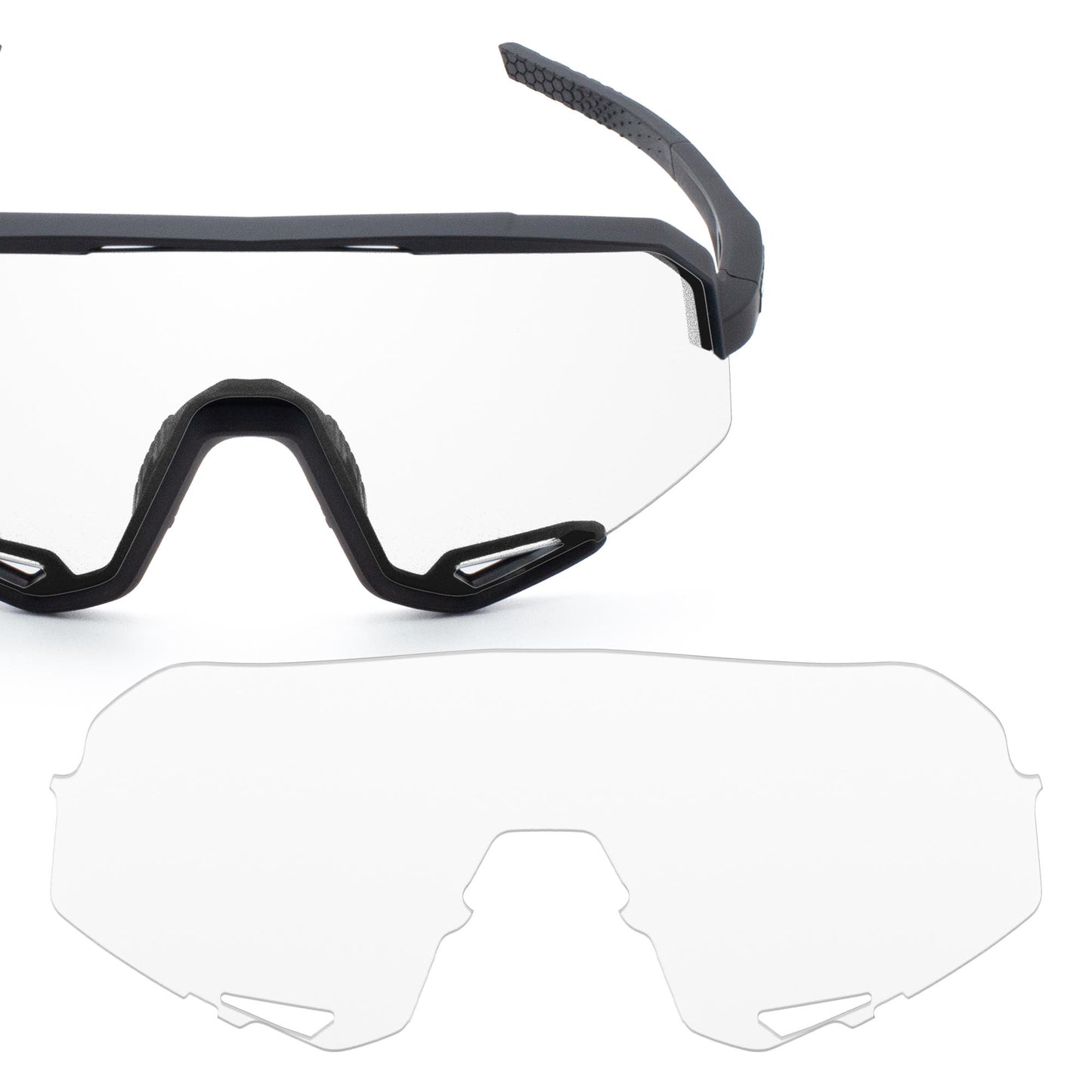 Revant replacement lenses for 100% Slendale Non-Polarized Crystal Clear