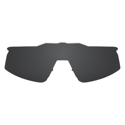 Revant replacement lenses for 100% Speedcraft SL Polarized Stealth Black