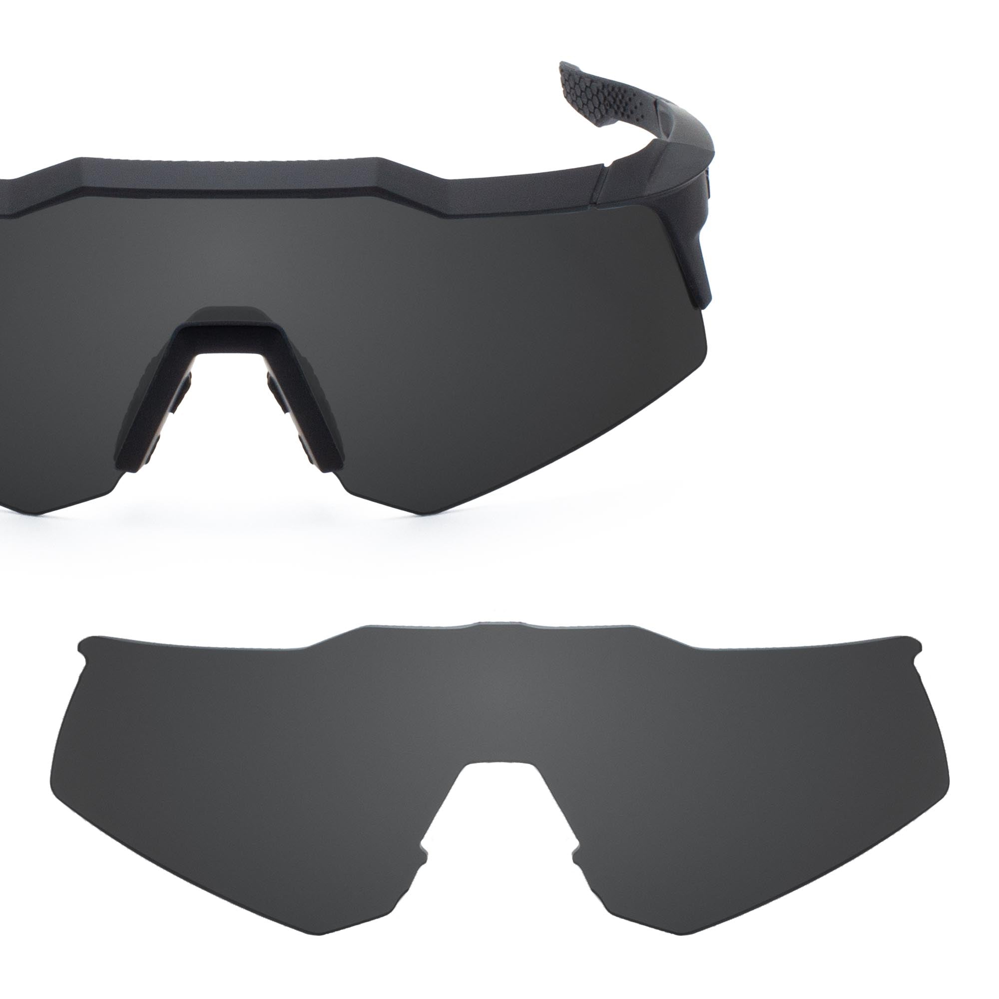 100% The craft XL 替えレンズ付き 100“ Speedcraft Replacement Lens (Clear) at Amazon Men's Clothing