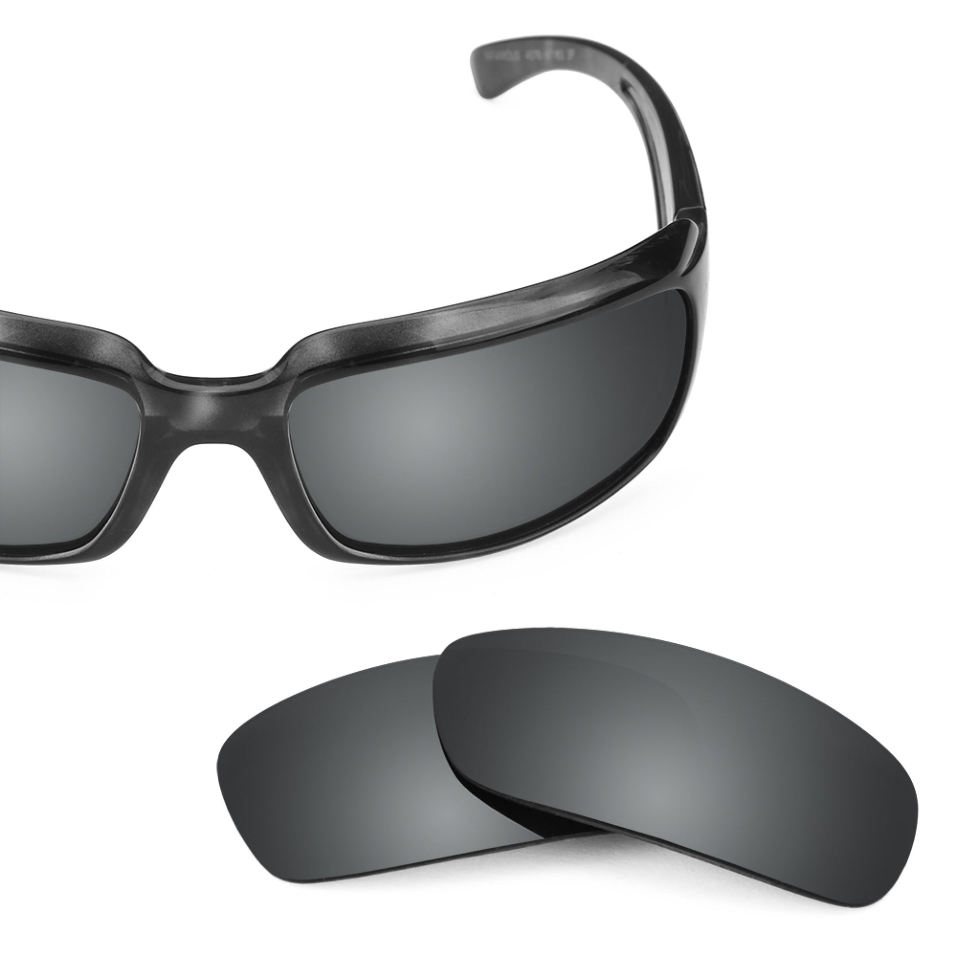 Arnette Infamous AN4076 frame with Revant replacement Polarized Black Chrome lenses