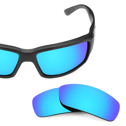 Costa Fantail frame with Revant replacement Polarized Ice Blue lenses