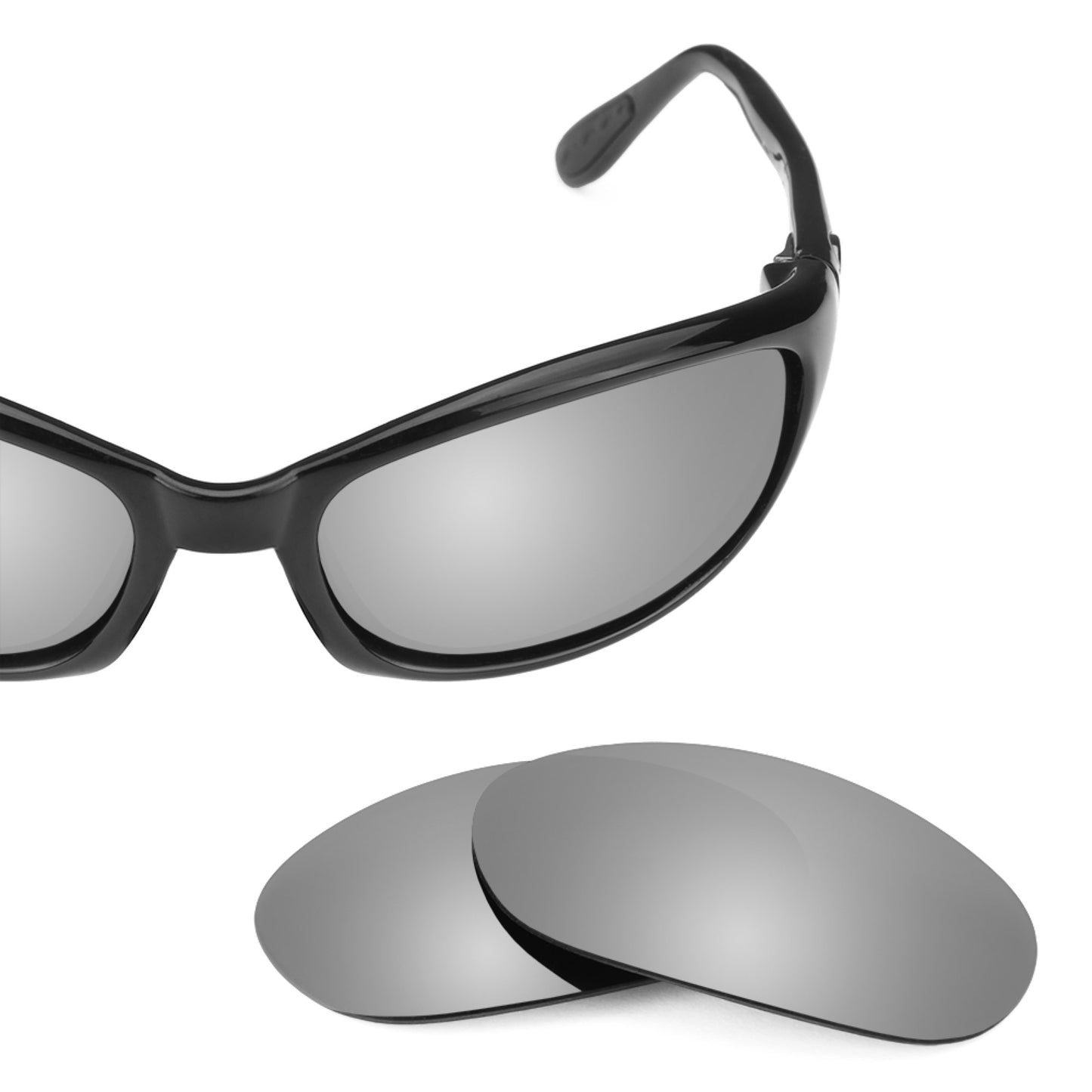 Costa Harpoon frame with Revant replacement Polarized Titanium lenses