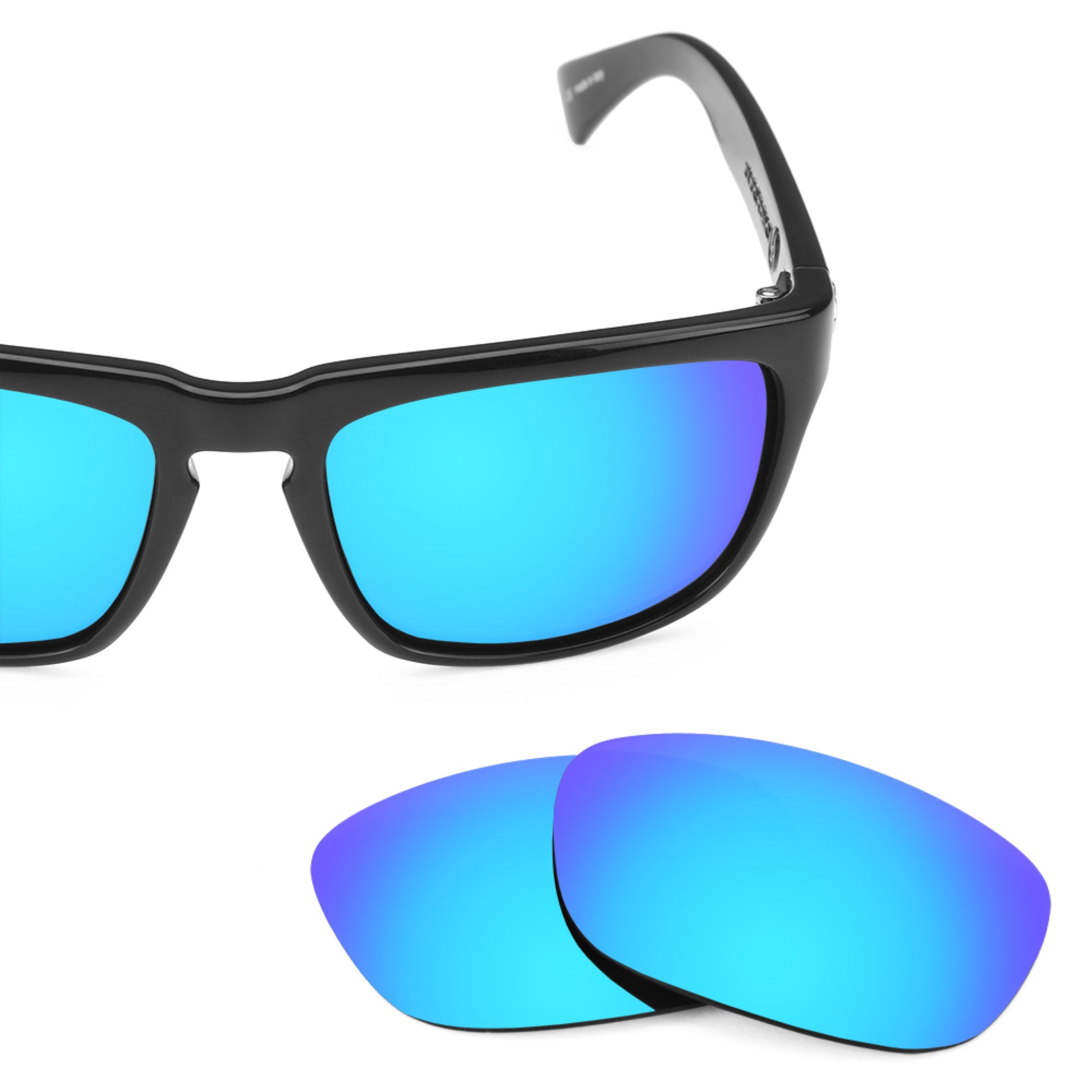Electric Knoxville frame with Revant replacement Polarized Ice Blue lenses