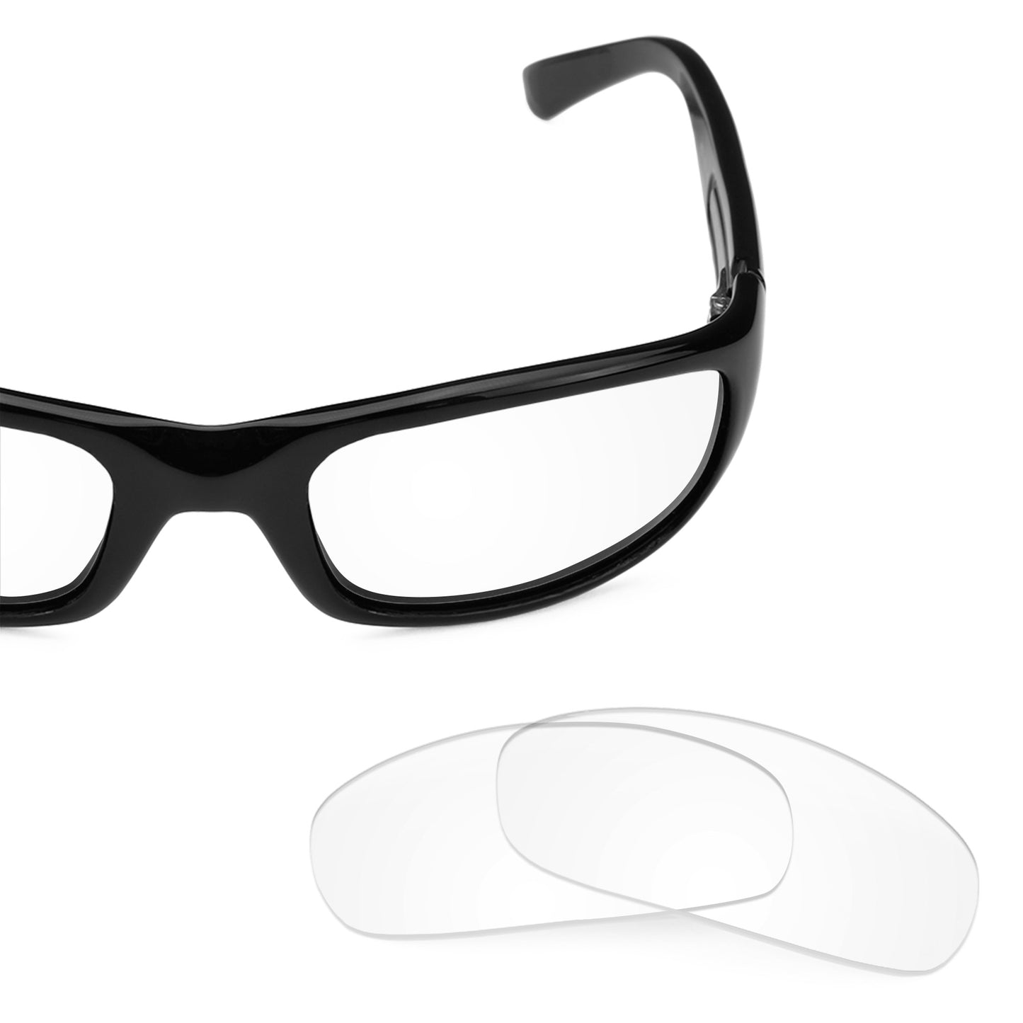 Maui Jim Stingray MJ103 frame with Revant replacement Non-Polarized Crystal Clear lenses