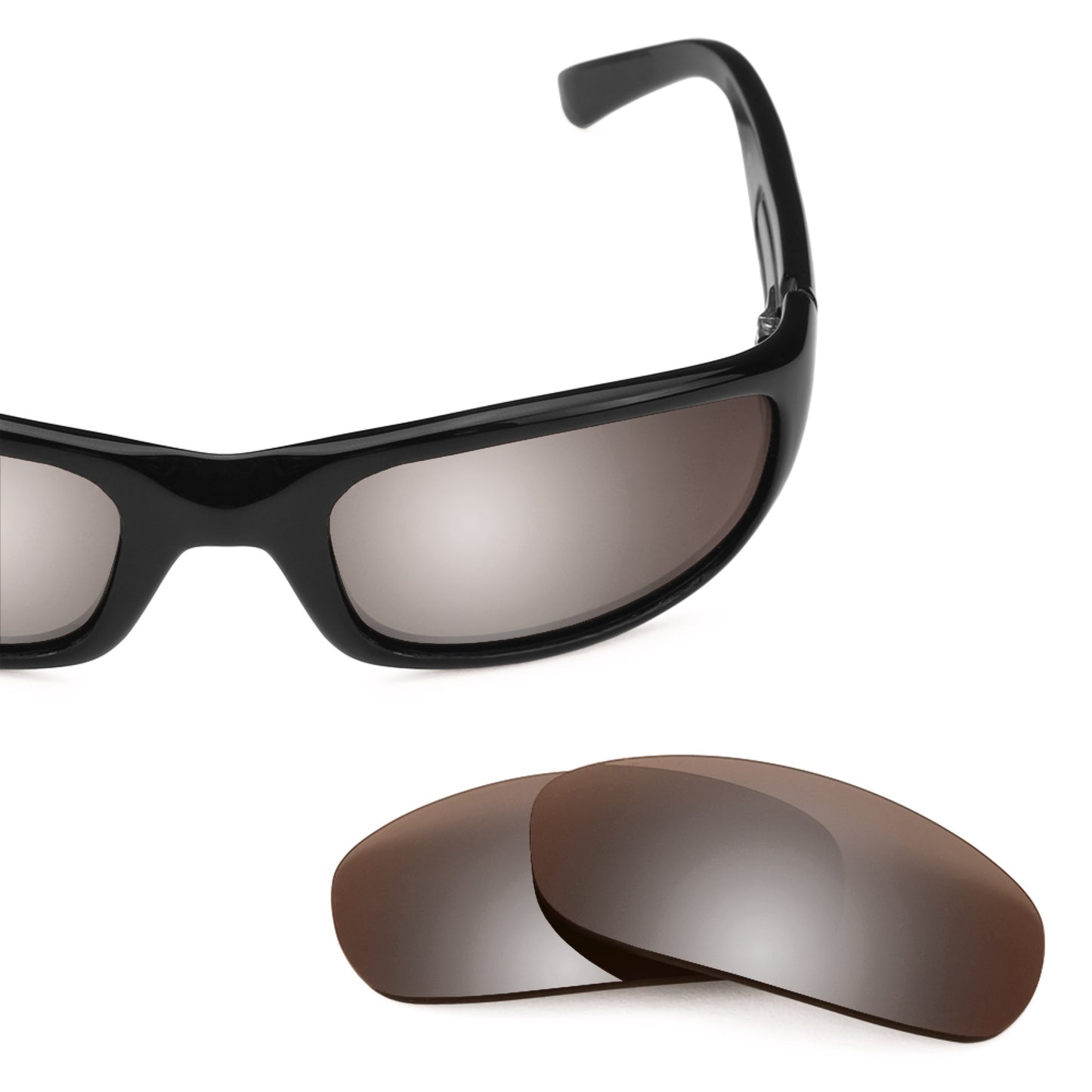 Maui Jim Stingray MJ103 frame with Revant replacement Polarized Flash Bronze lenses