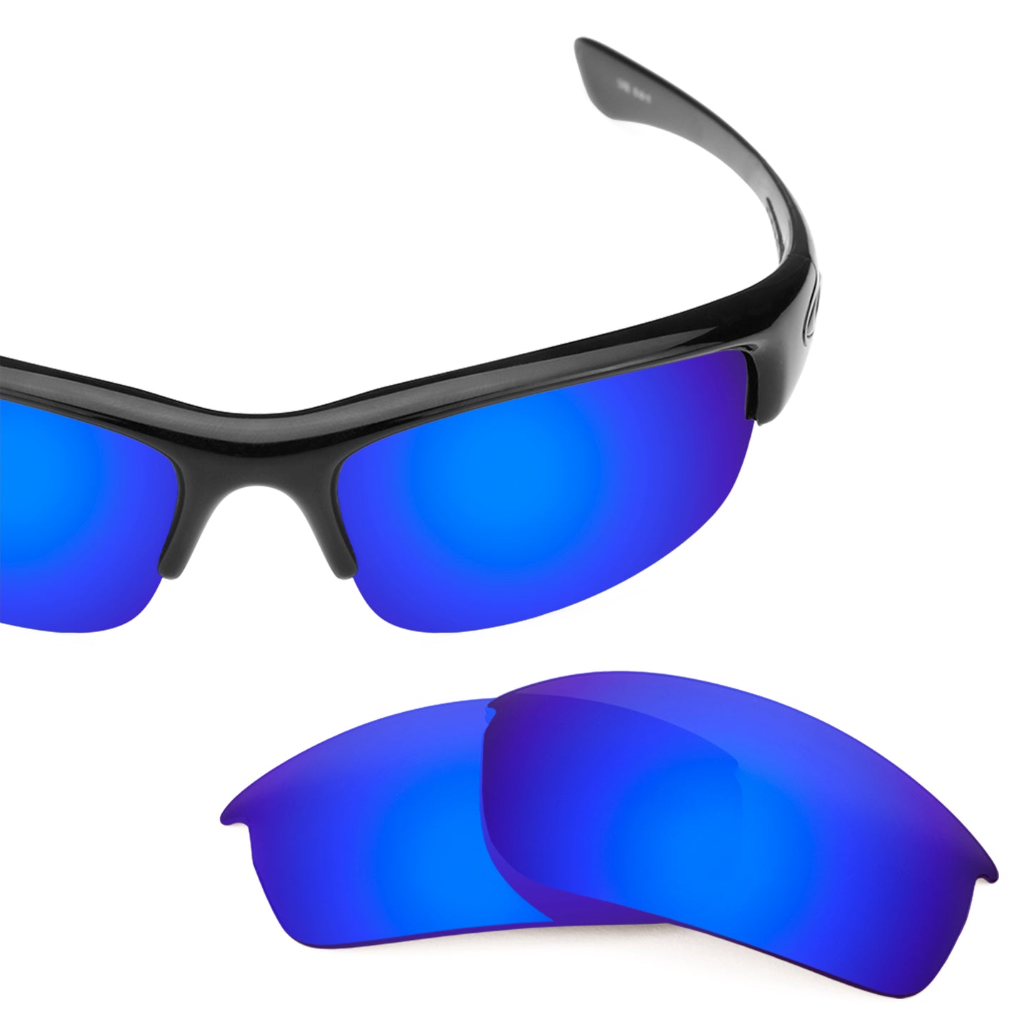 Oakley Bottlecap XL frame with Revant replacement Polarized Tidal Blue lenses