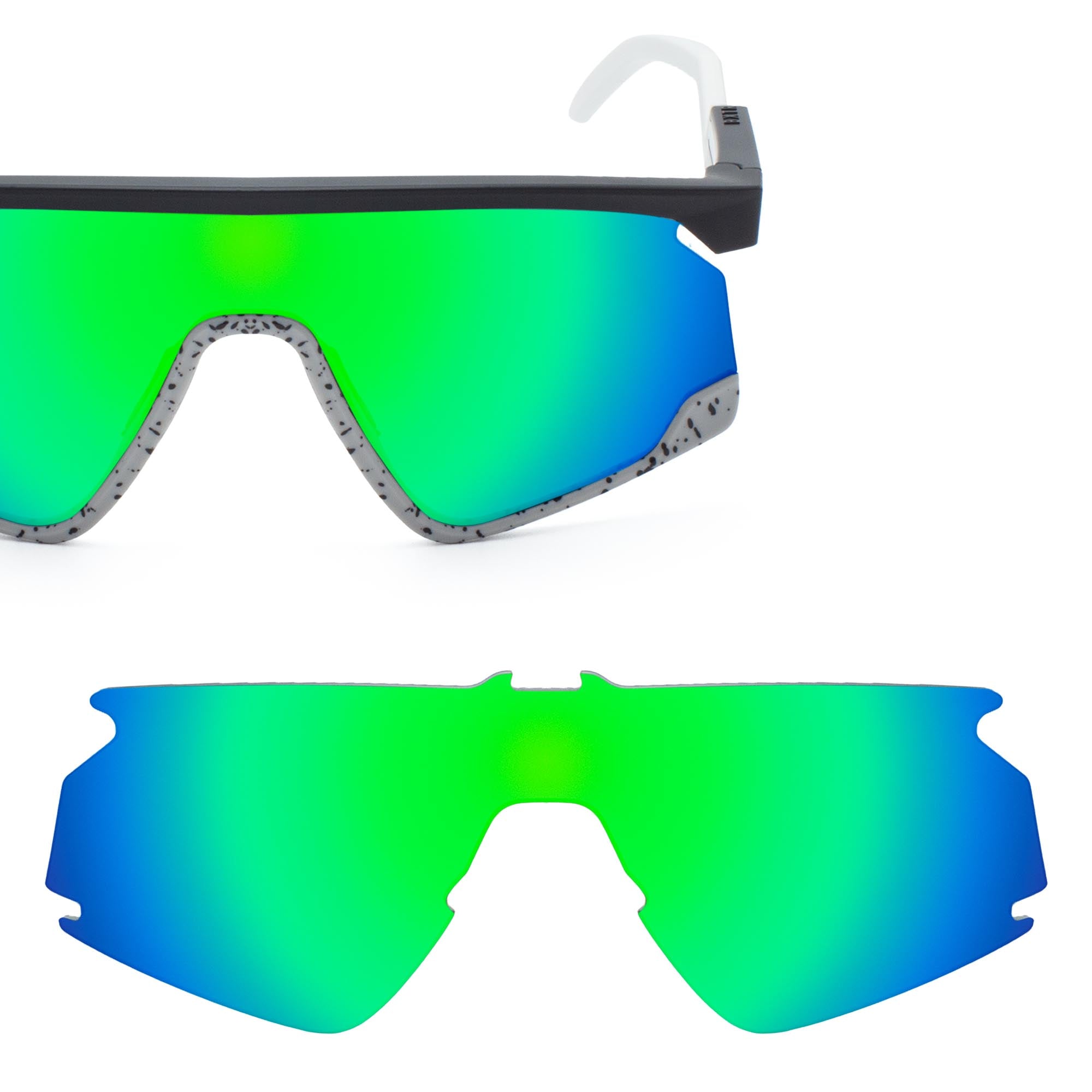 その他 OAKLEY BXTR l Oakley OO9280 BXTR L (39 - 139) with Blue lenses and Black frame