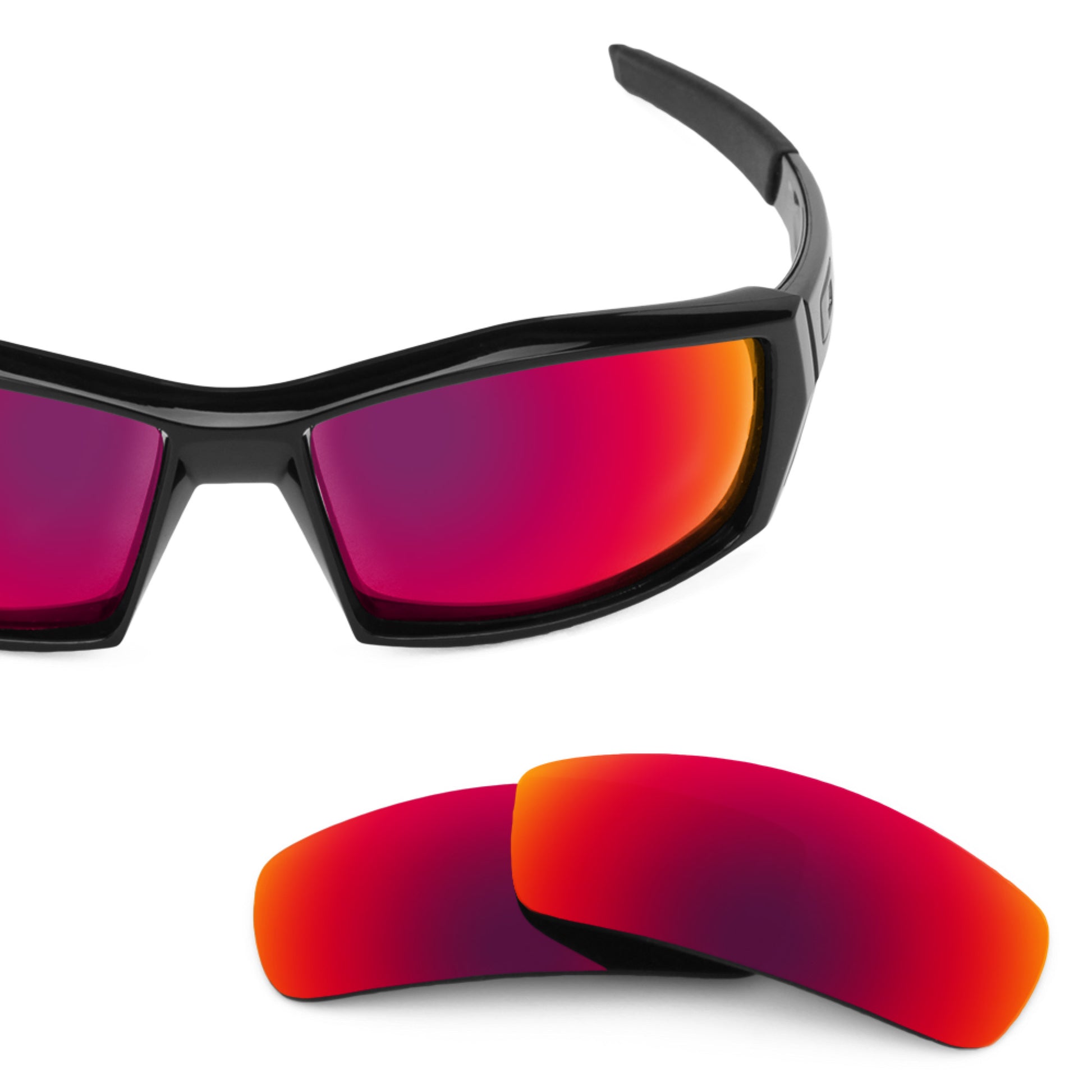 Oakley Canteen (2006) frame with Revant replacement Polarized Midnight Sun lenses