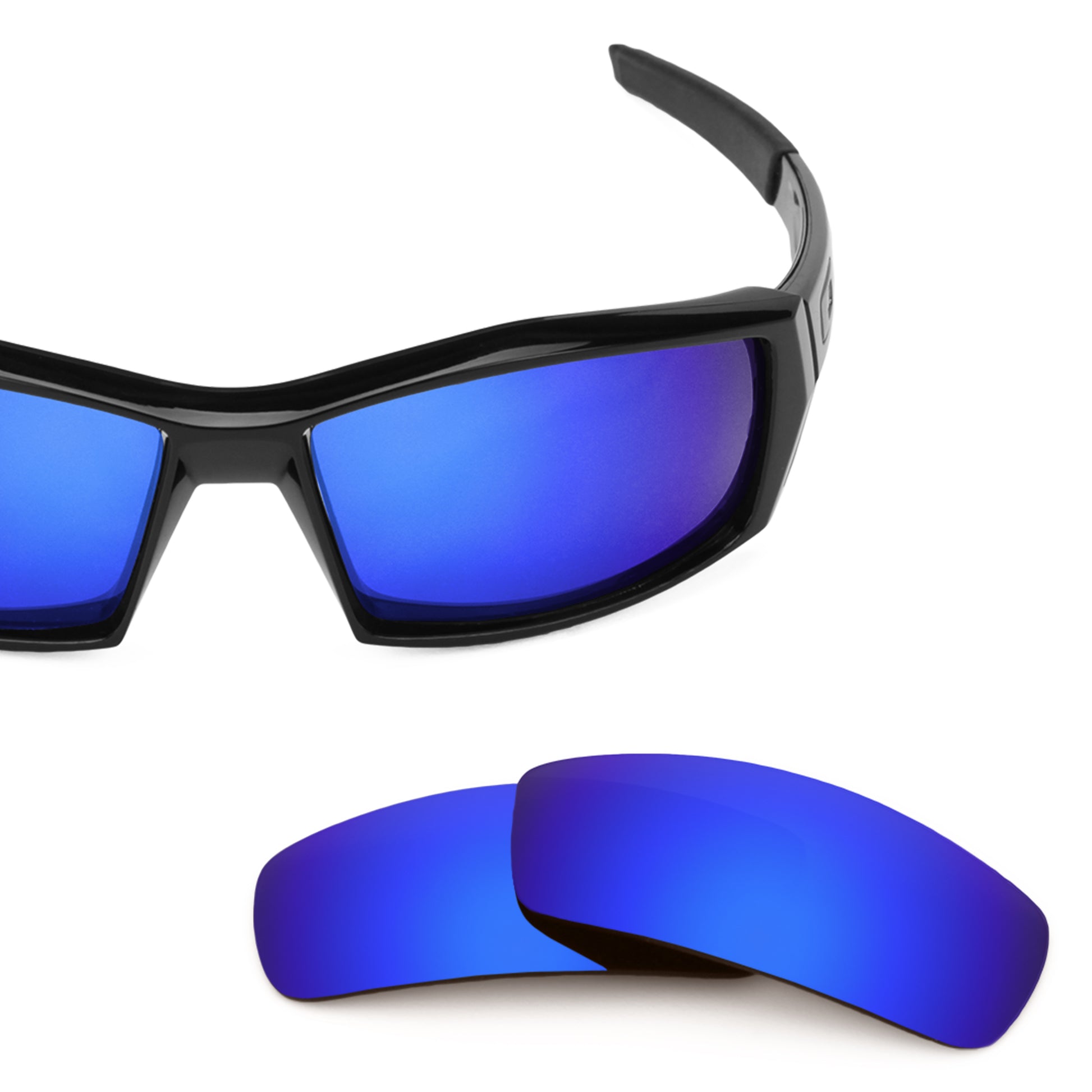Oakley Canteen (2006) frame with Revant replacement Polarized Tidal Blue lenses