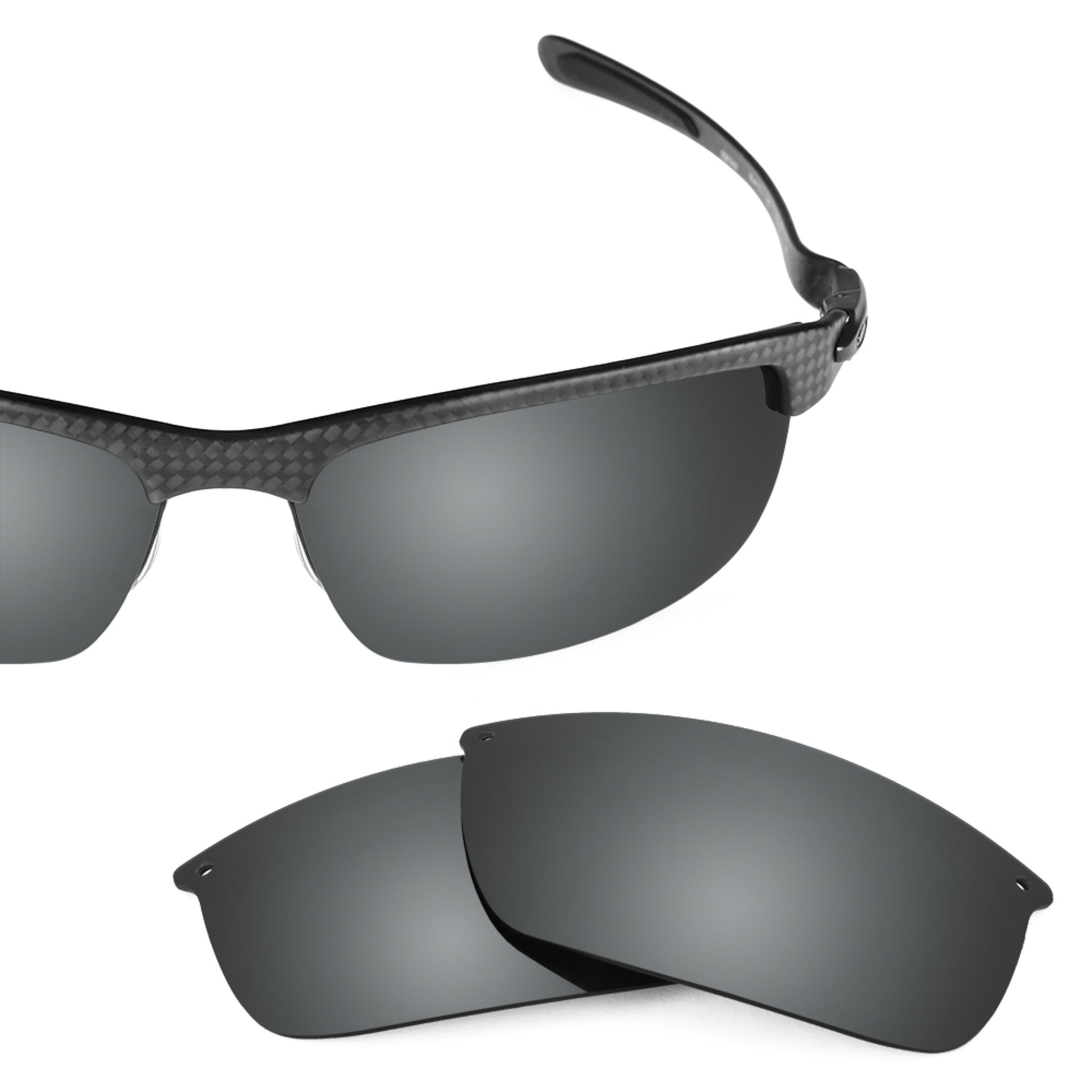 Oakley Carbon Blade frame with Revant replacement Polarized Black Chrome lenses