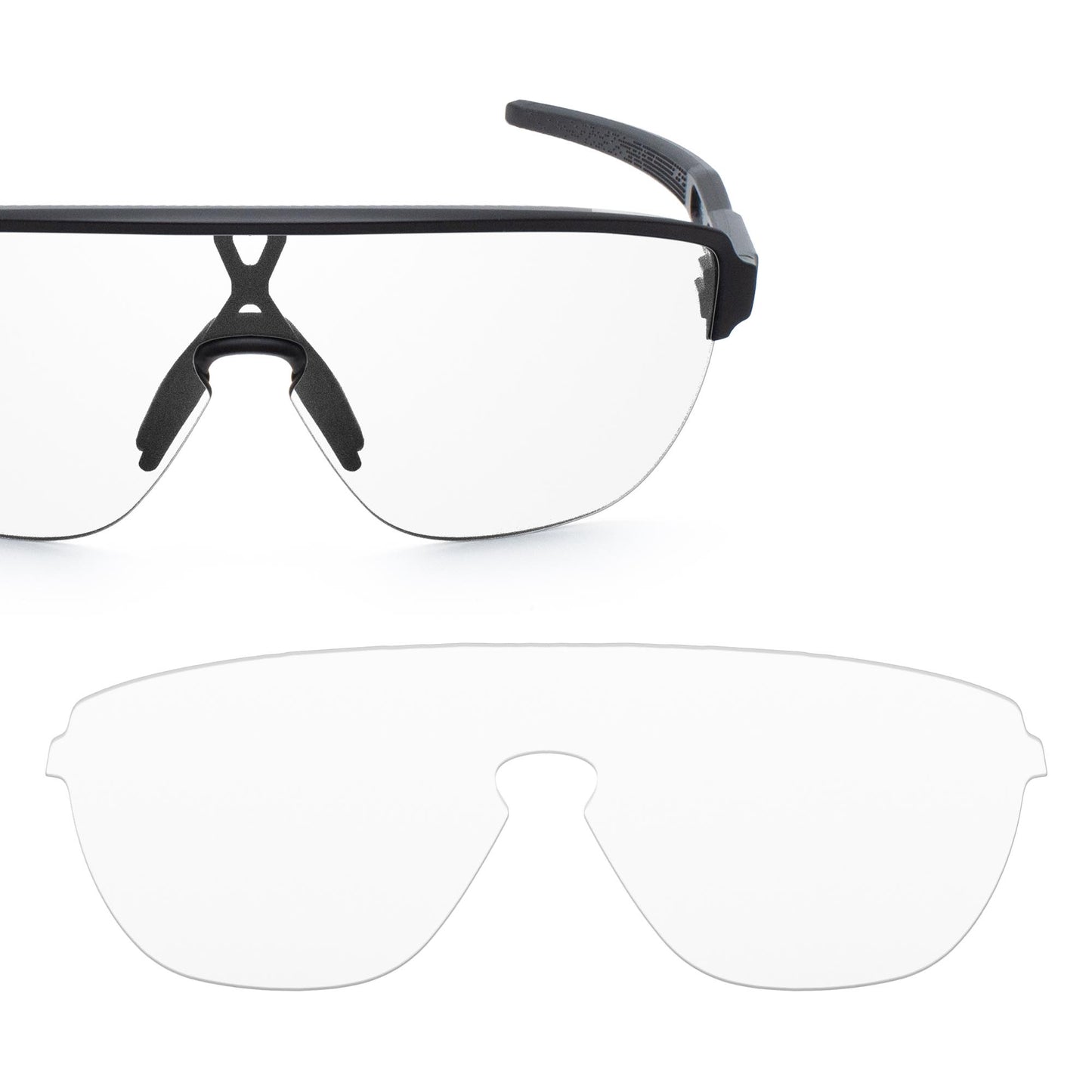 Revant replacement lenses for Oakley Corridor (Low Bridge Fit) Non-Polarized Crystal Clear