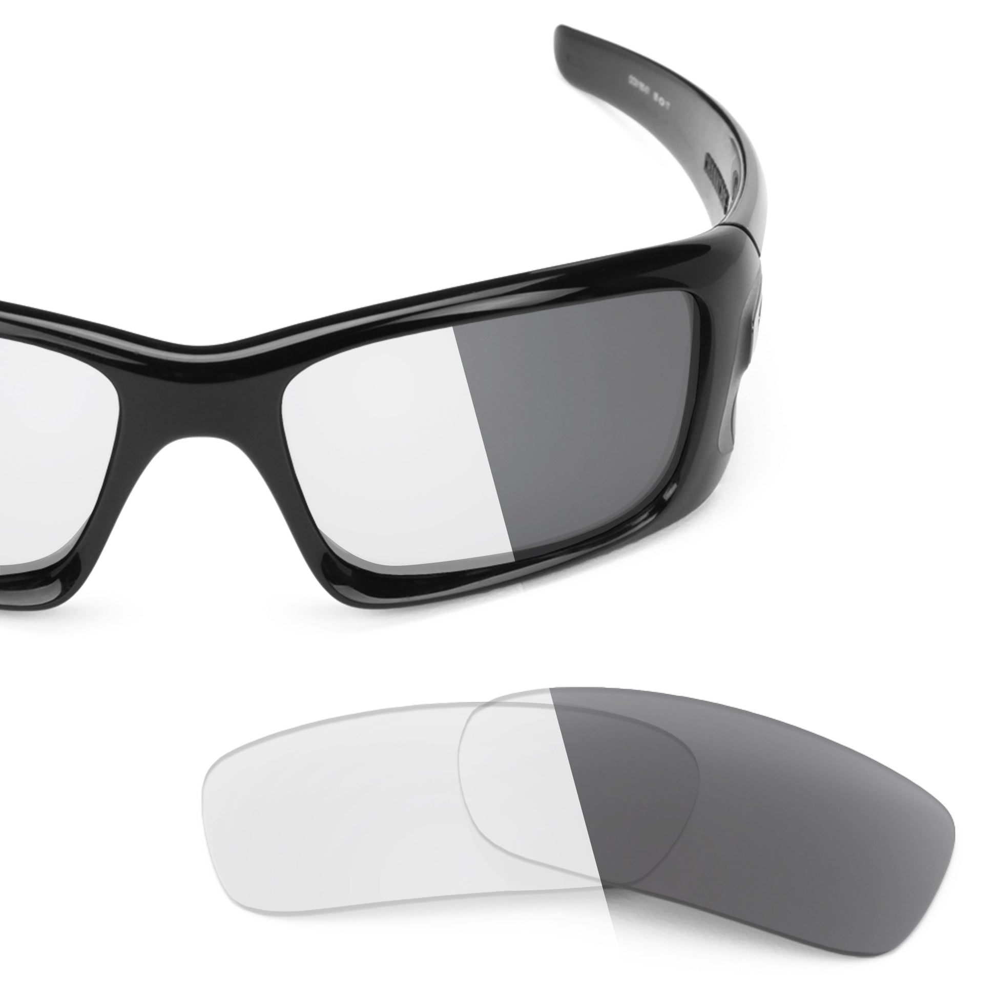 Oakley Crankcase frame with Revant replacement Non-Polarized Adapt Gray Photochromic lenses