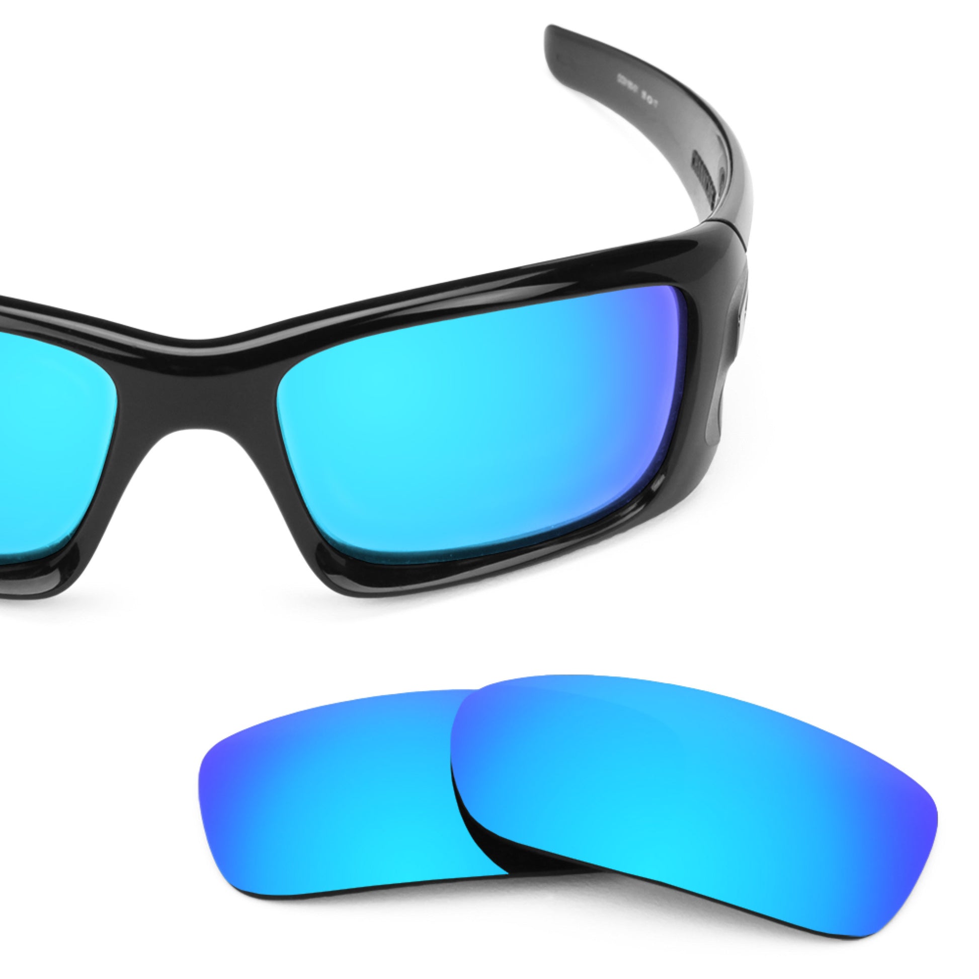 Oakley Crankcase frame with Revant replacement Polarized Ice Blue lenses