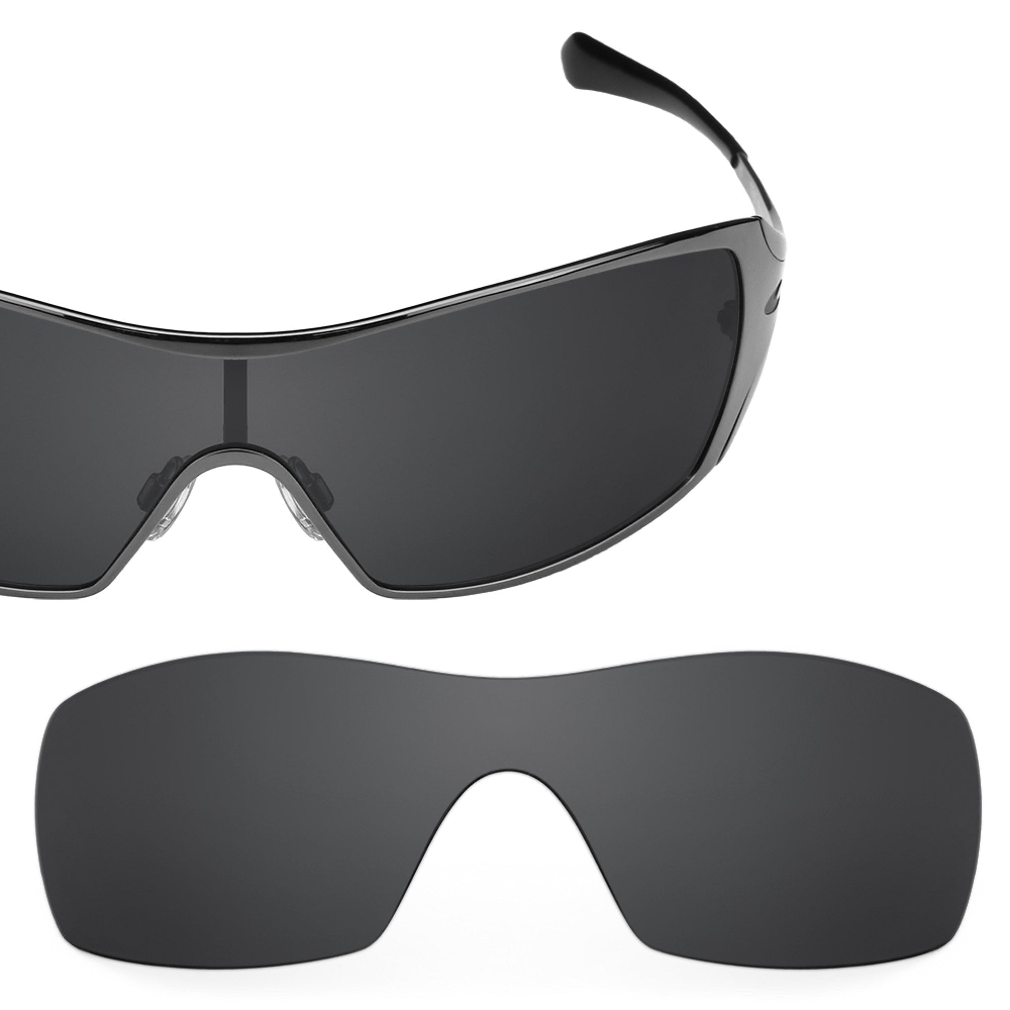 OAKLEY DART ブラック サングラス Oakley Dart Replacement Lenses by Revant Optics