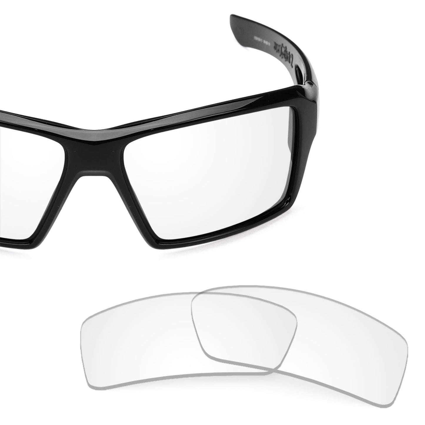 Oakley Eyepatch 2 frame with Revant replacement Non-Polarized Crystal Clear lenses