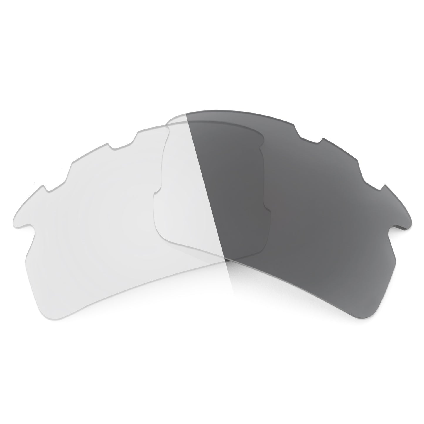 Revant replacement lenses for Oakley Flak 2.0 Vented Non-Polarized Adapt Gray Photochromiclenses without frame