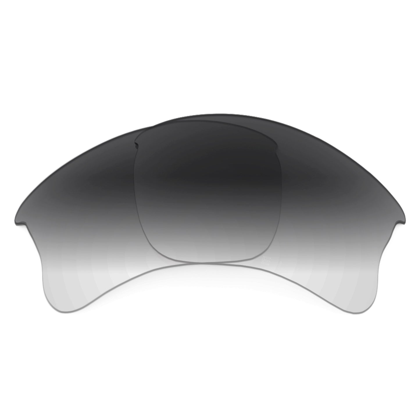 Revant replacement lenses for Oakley Flak Jacket XLJ (Low Bridge Fit) Non-Polarized Gray Gradientlenses without frame