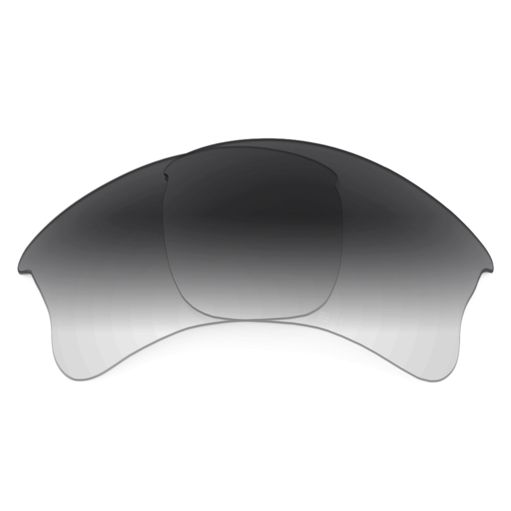 Revant replacement lenses for Oakley Flak Jacket XLJ (Low Bridge Fit) Non-Polarized Gray Gradientlenses without frame