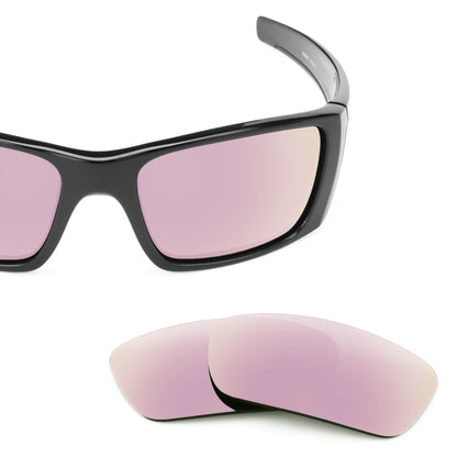 Oakley Fuel Cell frame with Revant replacement Polarized Rose Gold lenses
