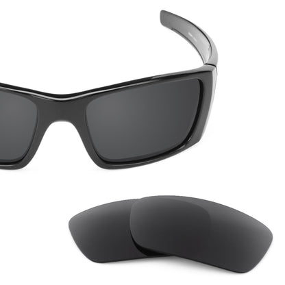 Oakley Fuel Cell frame with Revant replacement Polarized Stealth Black lenses