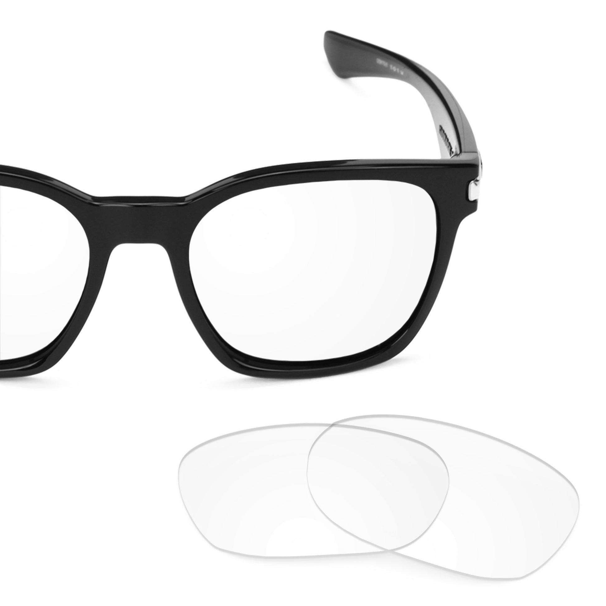 Oakley Garage Rock frame with Revant replacement Non-Polarized Crystal Clear lenses