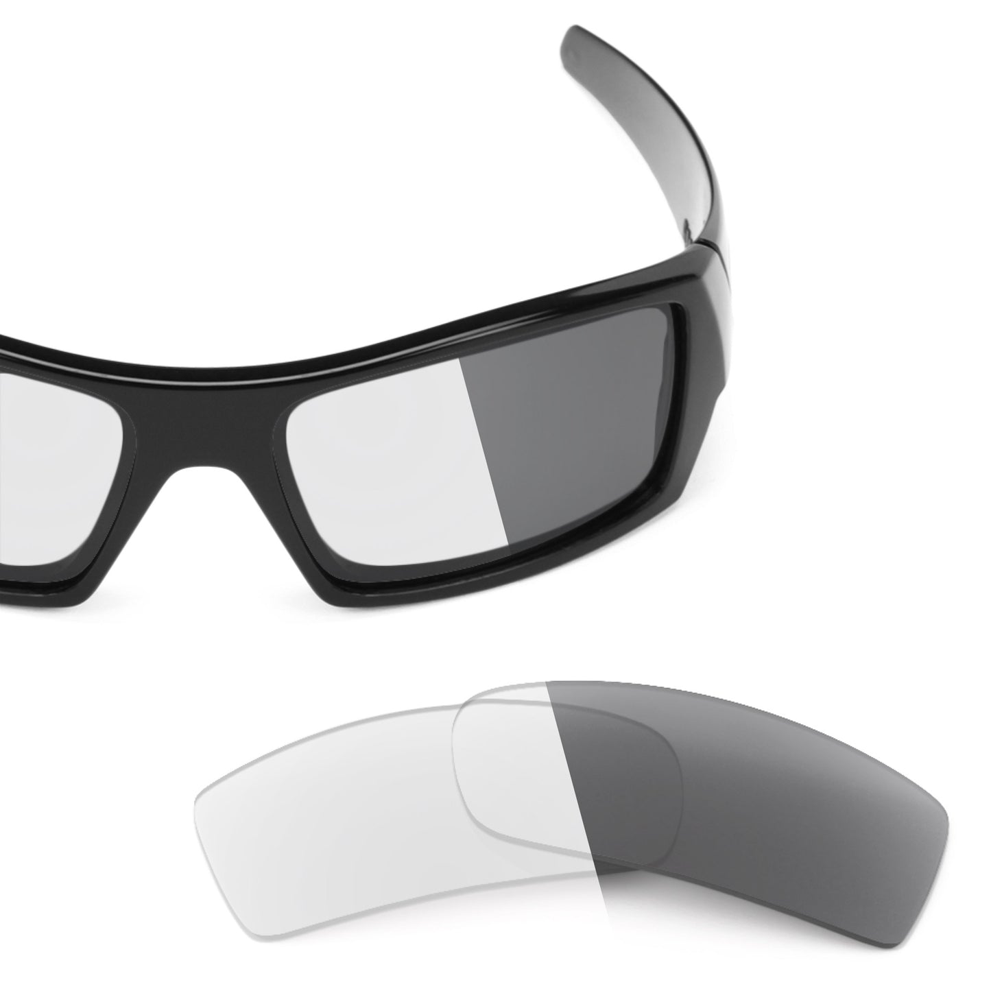 Oakley Gascan frame with Revant replacement Non-Polarized Adapt Gray Photochromic lenses