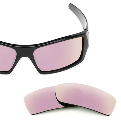 Oakley Gascan frame with Revant replacement Polarized Rose Gold lenses