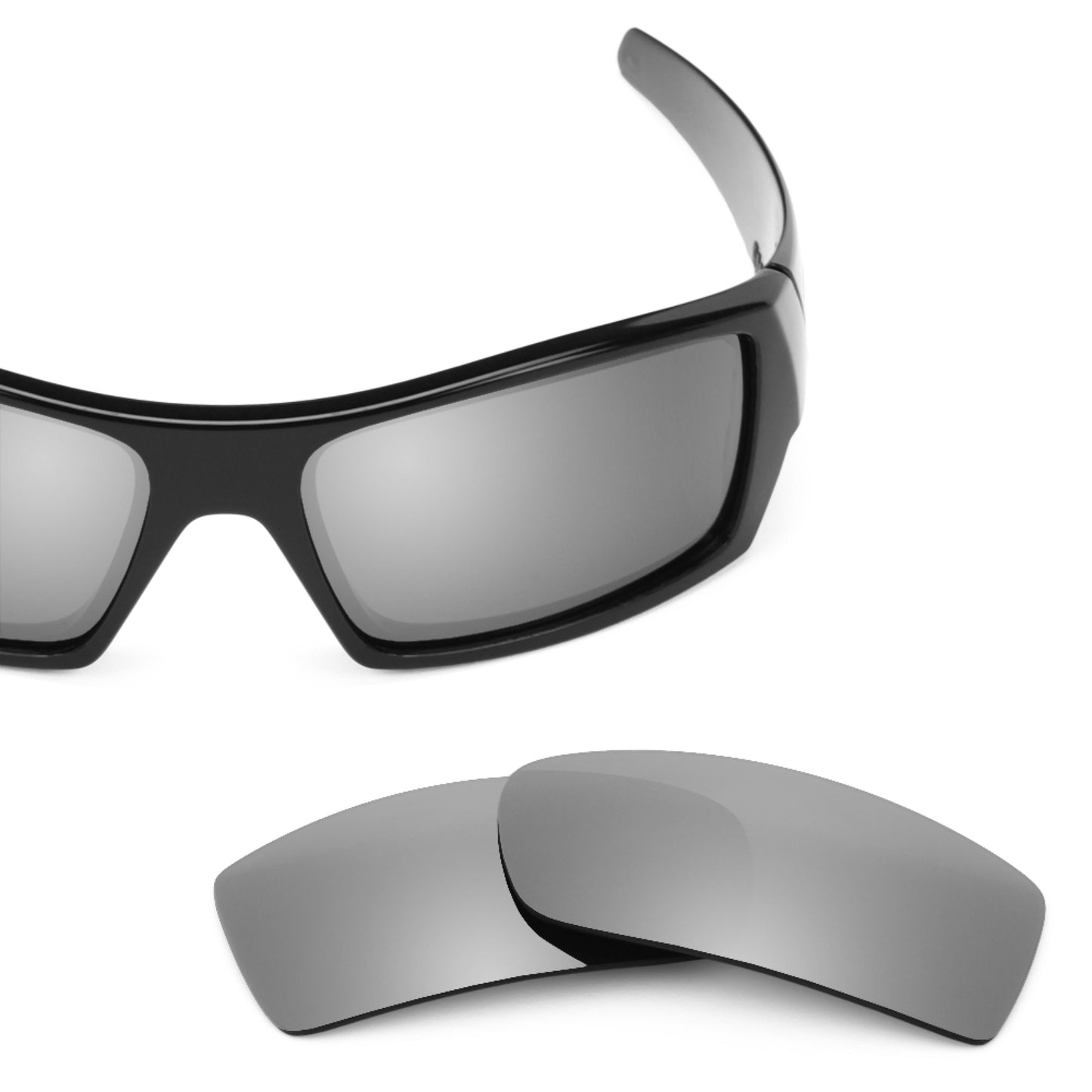 Oakley Gascan frame with Revant replacement Polarized Titanium lenses