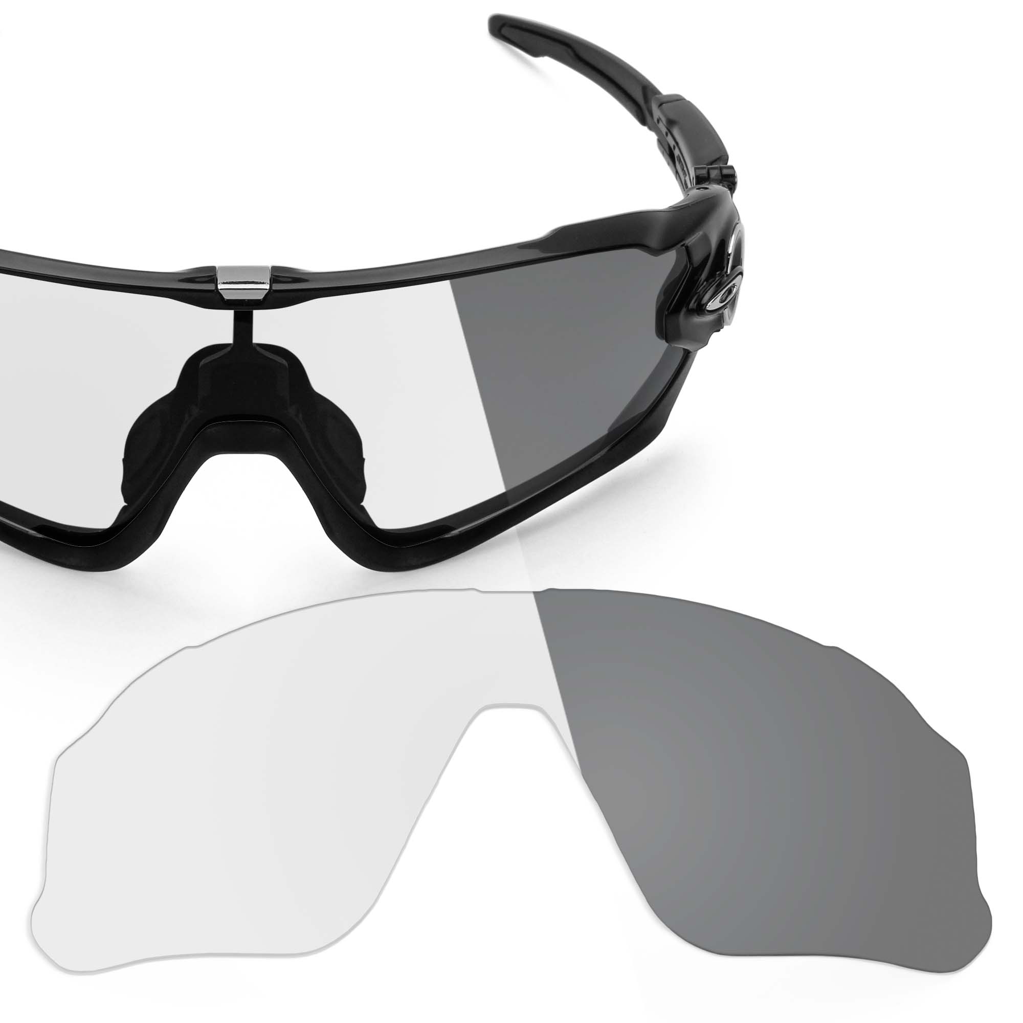 【新品】OAKLEY jawbreaker Oakley Jawbreaker (Low Bridge Fit) Replacement Lenses by Revant Optics